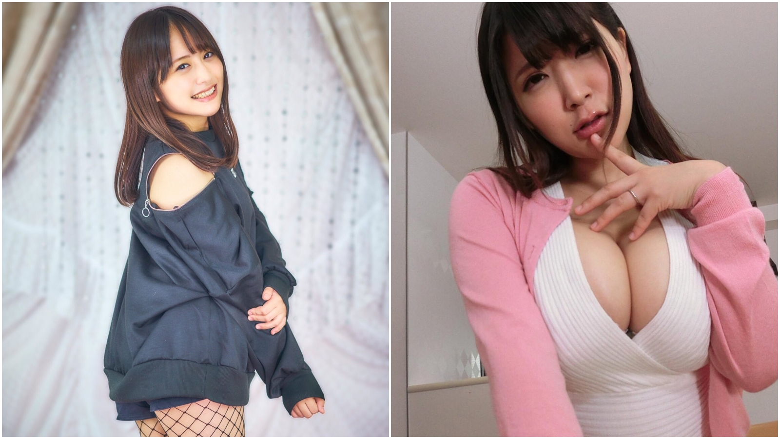葉月萌（左） 、優月真理奈（右）將在11月來台會粉絲。（翻攝自葉月萌、優月真理奈推特）