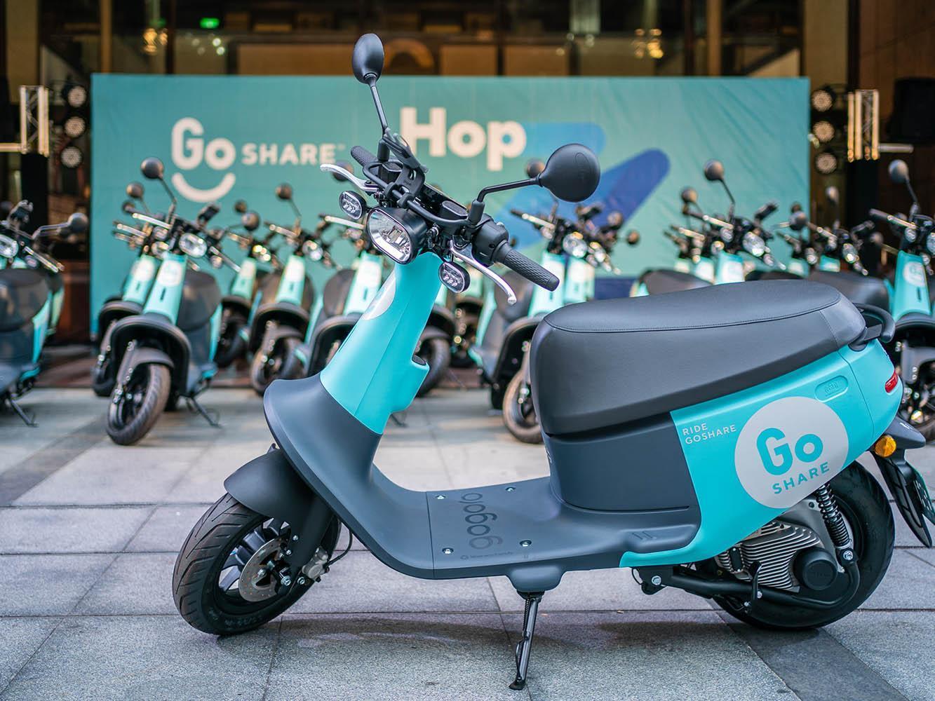 台北市目前僅提供Gogoro輕型的車款VIVA。