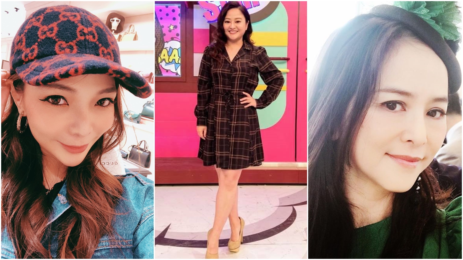 演藝圈不少女星經過多次革命，才健康地成功回復好身材。（合成圖，翻攝自IG、臉書）