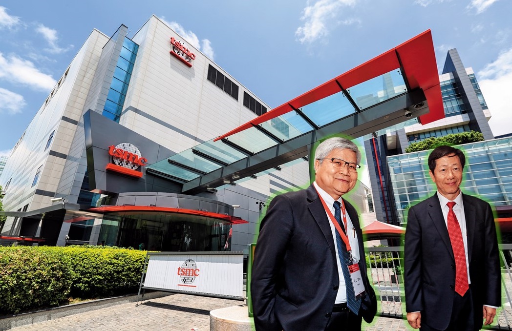台積電先進製程技術領先全球，在董事長劉德音（左）及總裁魏哲家（右）帶領下，目前看不到競爭對手。