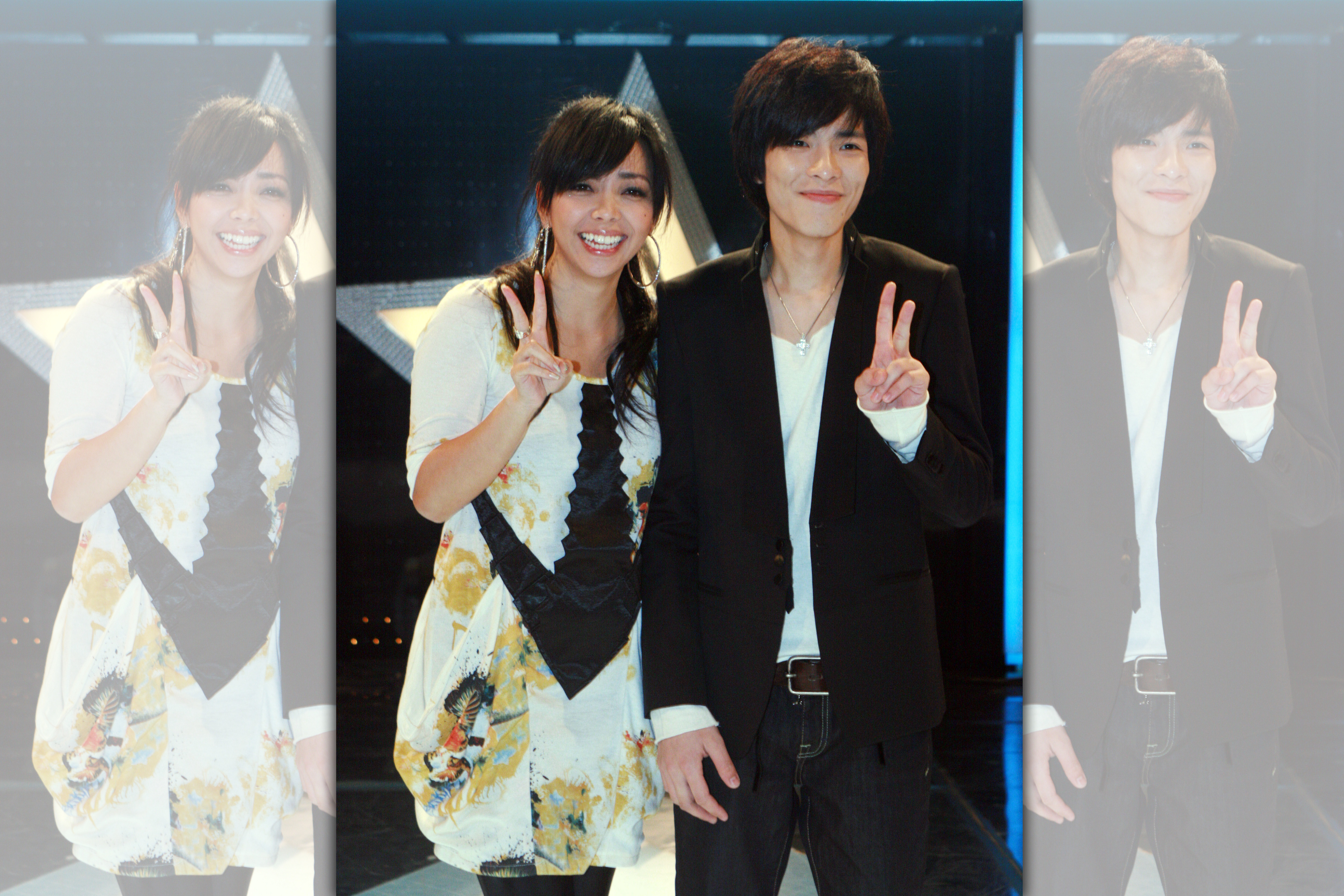 被問到最想跟誰當鄰居時，老蕭直接回答現任鄰居張惠妹。（東方IC）