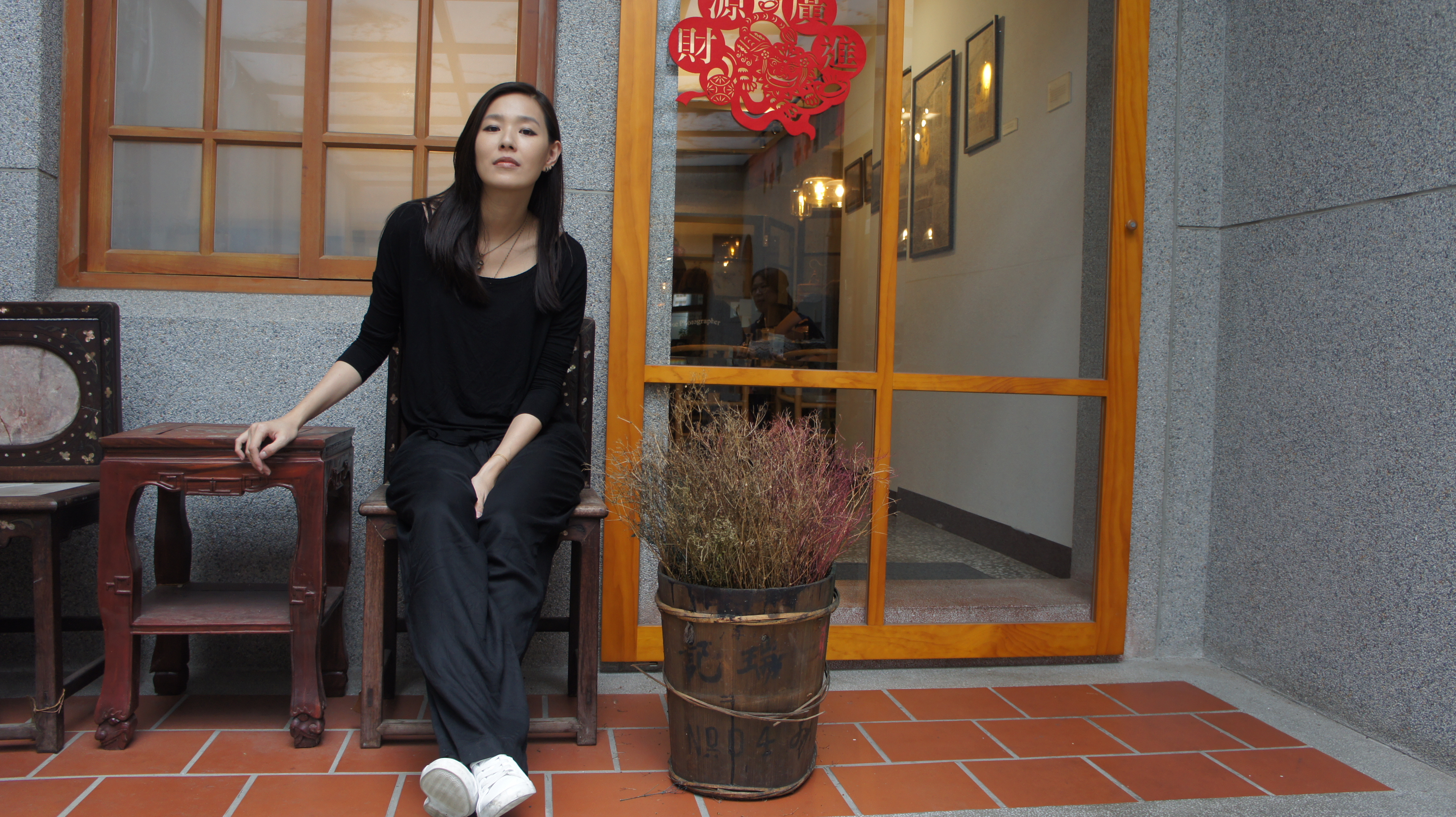 焦安溥產後近2個月，身形纖細苗條且氣色紅潤。（聯成娛樂提供）