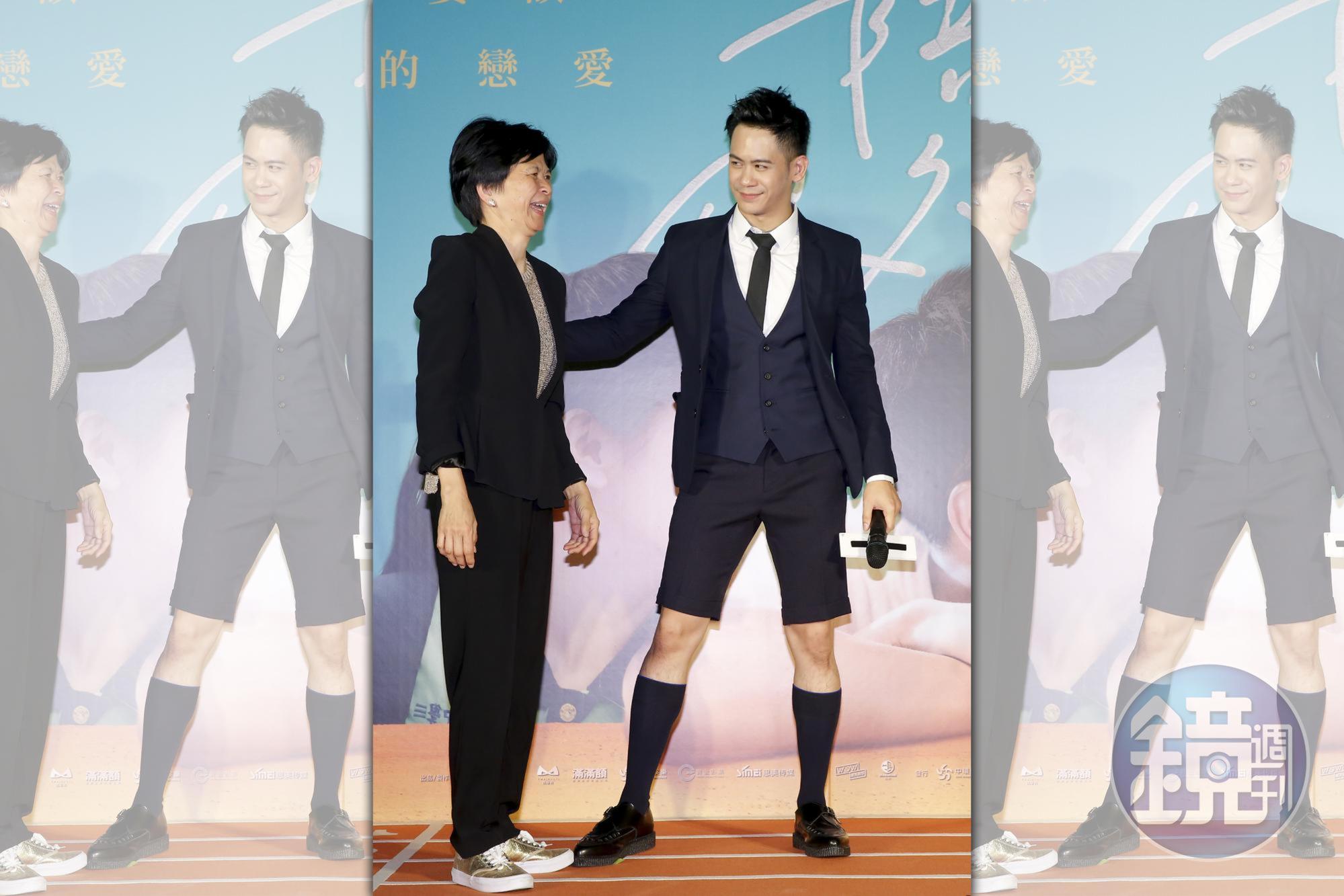 李淳首次當電影男主角，媽媽林惠嘉以「你是我這一生最大的禮物」一句送他，感動在場所有人。