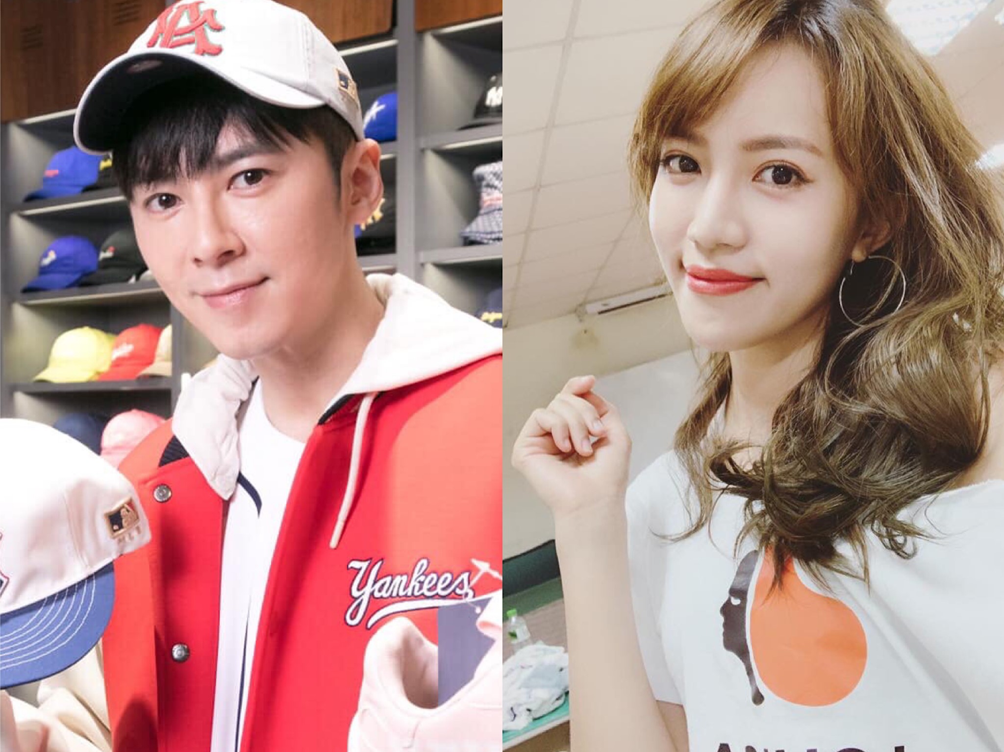 李國毅自大學時期就與大他3歲的女友甘煖琳「橘子」，再度被媒體直擊甜蜜牽手約會情。（圖／翻攝自李國毅、橘子甘臉書）