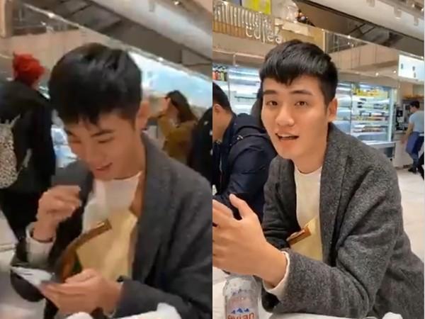 原來許永元是小禎的鮮肉經紀人。（翻攝自小禎臉書）