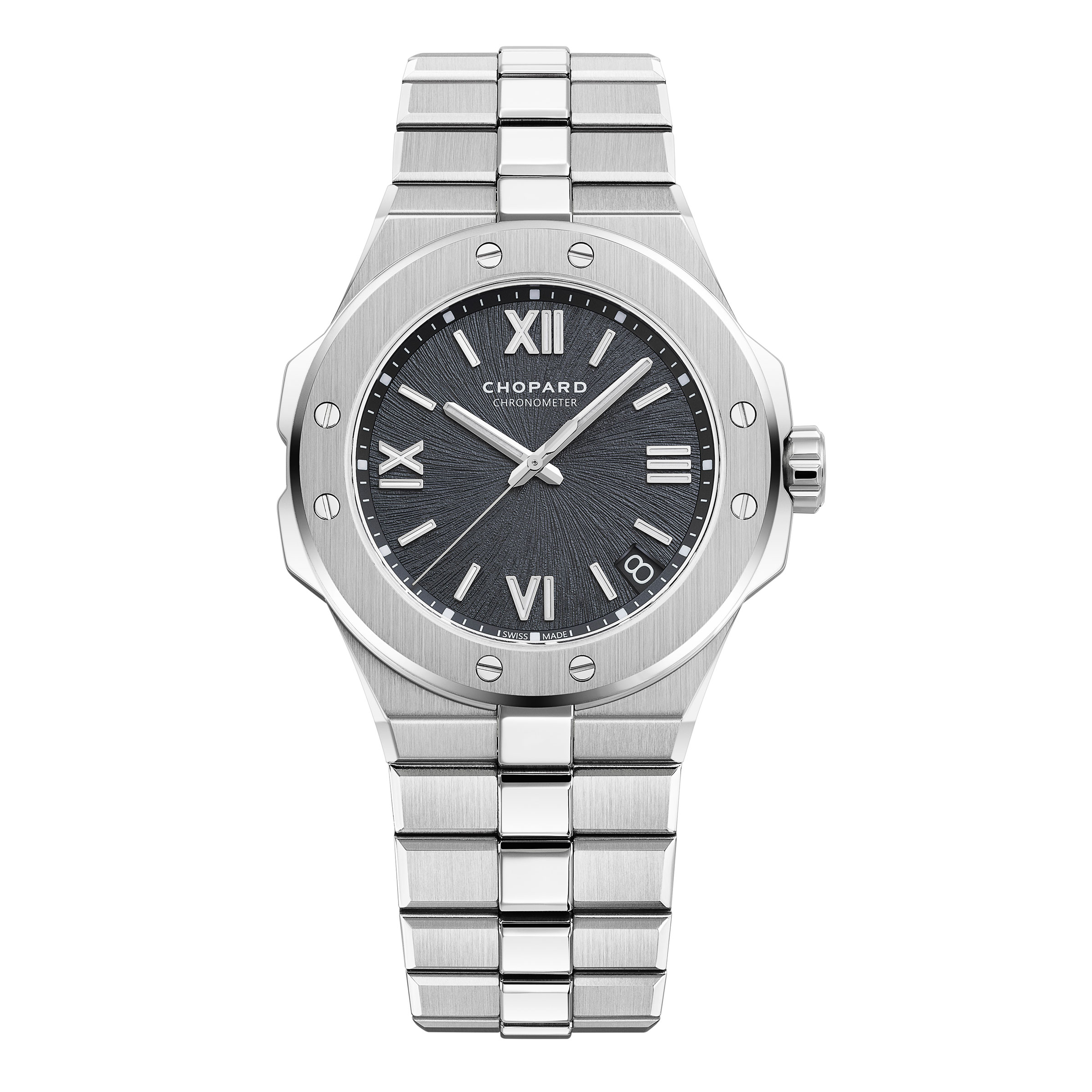 Alpine Eagle系列41mm Lucent Steel A223精鋼錶殼,防水100米,定價NT$428,000。