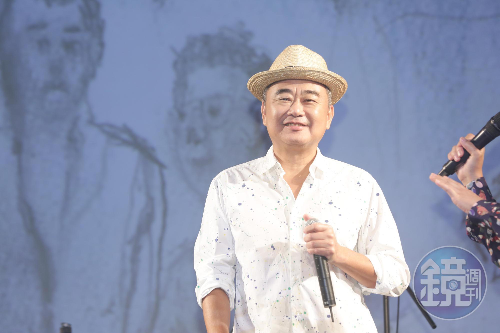 陳昇為新專輯《七天》及跨年演唱會《逃跑的日子》宣傳。