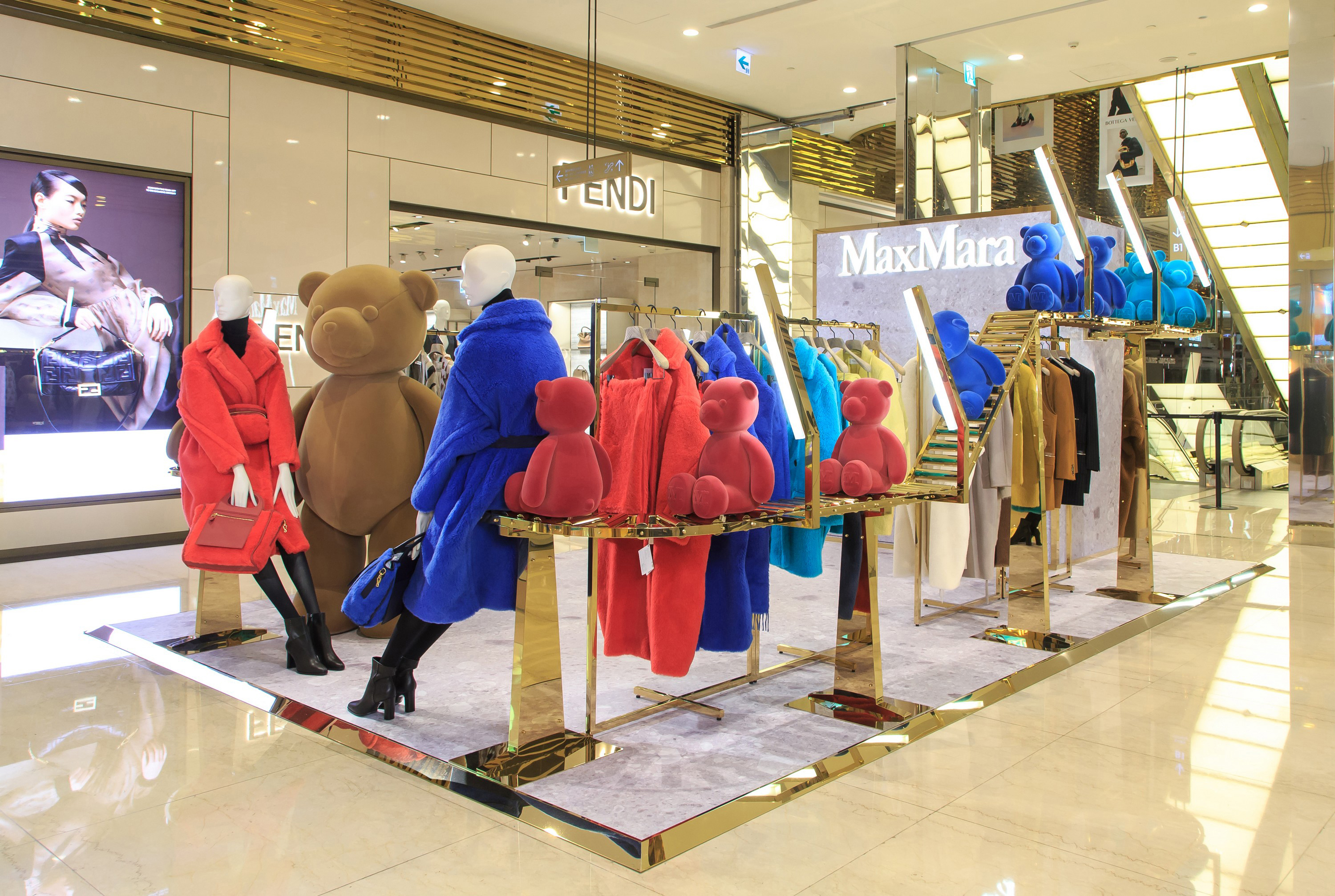 Max Mara微風信義Bearing Gifts Pop Up Store店景。