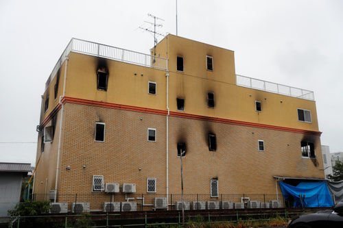 京都動畫第一工作室大樓未來將會拆除。（翻攝自推特）