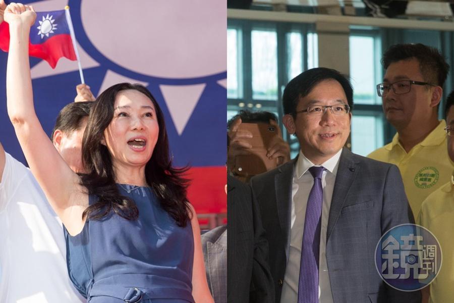 韓國瑜的妻子李佳芬暗指扁家貪汙，引發陳致中不滿隔空對嗆。