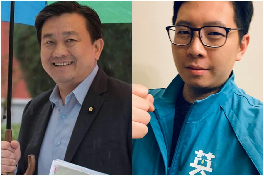 民進黨立委王定宇（左圖）和桃園市議員王浩宇（右圖）常被網友搞混。（翻攝自王定宇、王浩宇臉書）