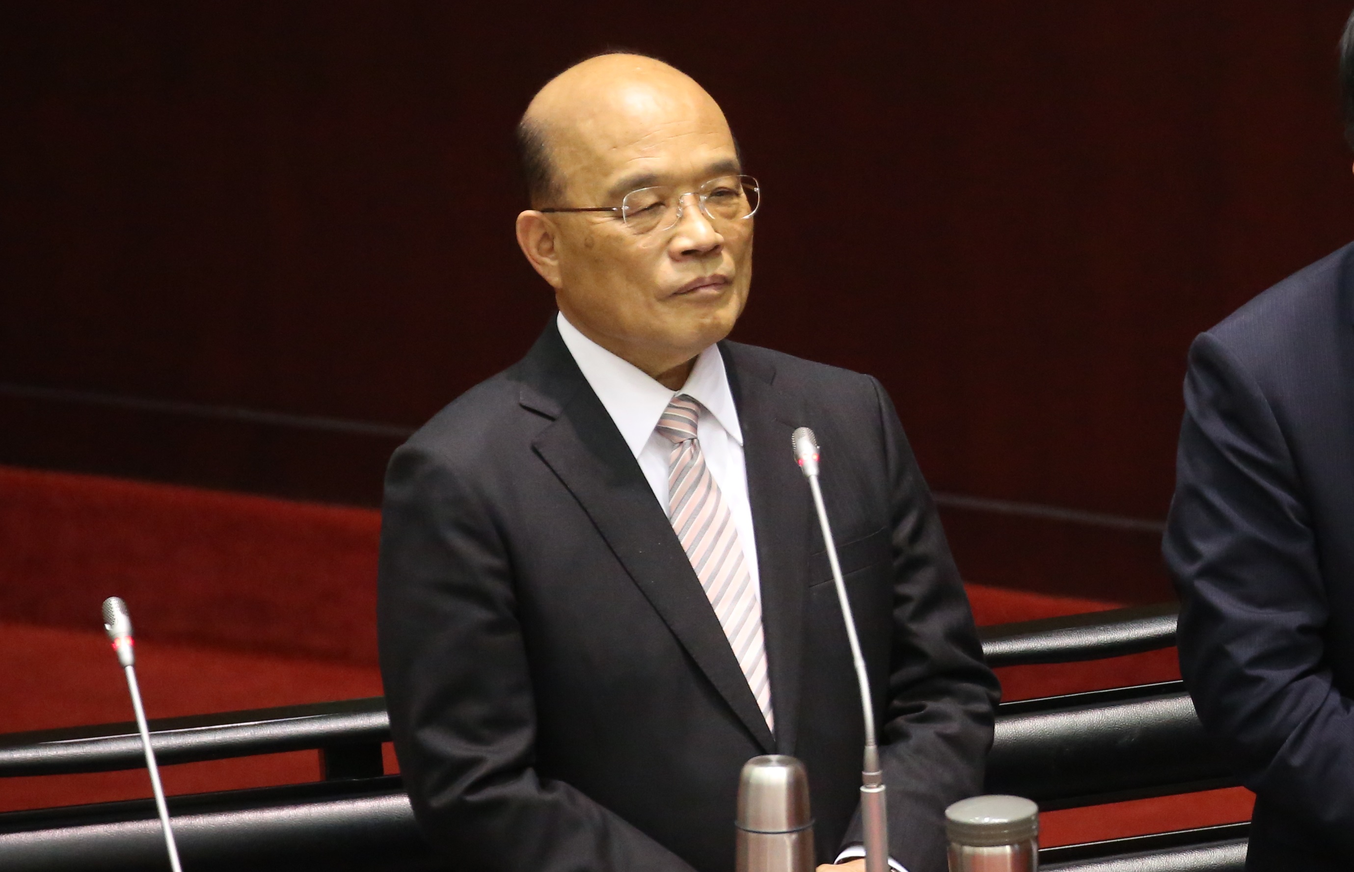 行政院長蘇貞昌今表示，殺害父母跟割孩童頭顱的，該執行死刑就要執行。（資料照片）