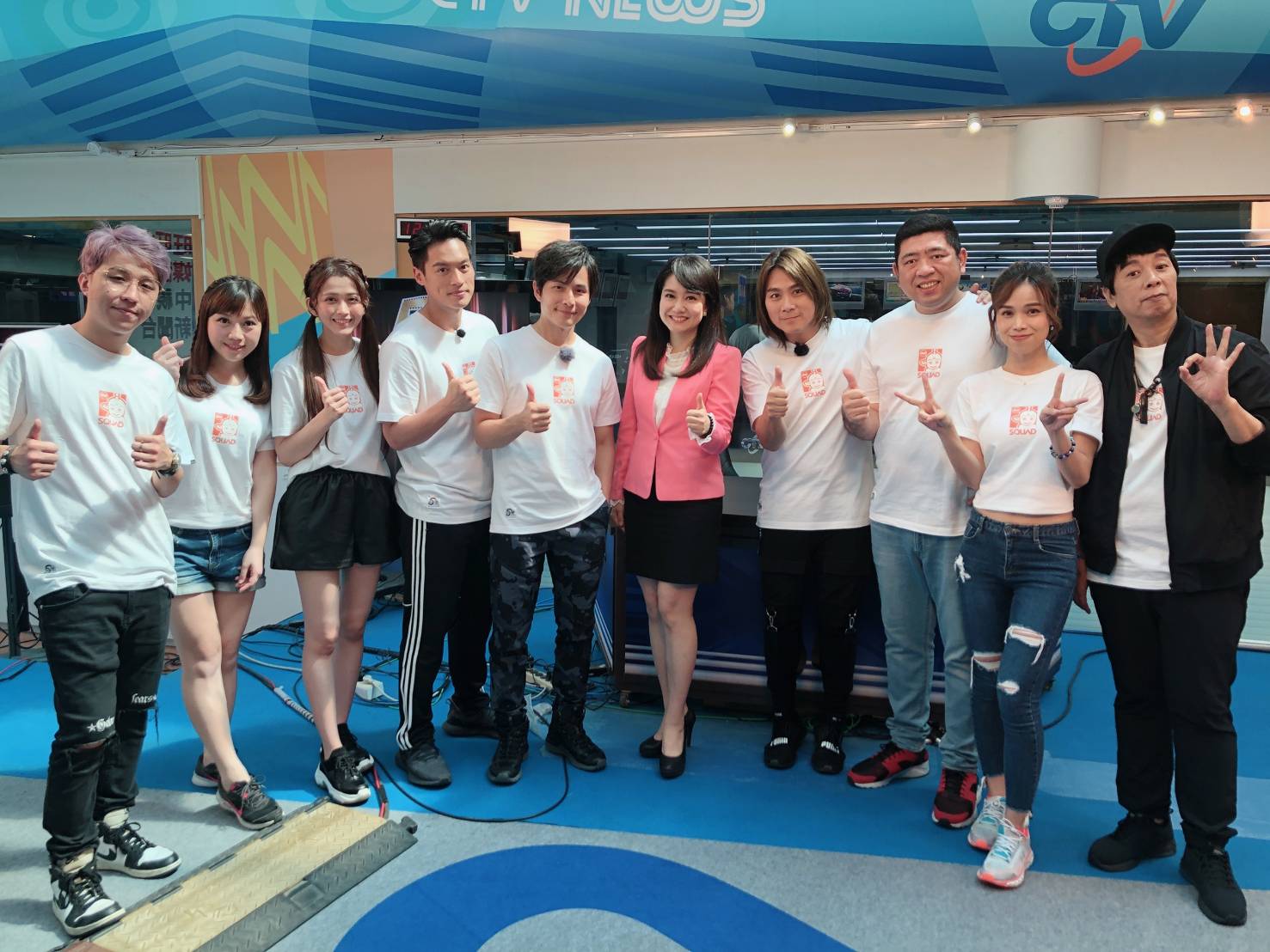 招牌實境外景節目《飢餓遊戲》本週日(10/27)播出特別企劃，節目來賓曹西平、NONO、馮媛甄、林芯儀、大根、蔡尚樺等，每位都跟中視很有淵源。（中視提供）