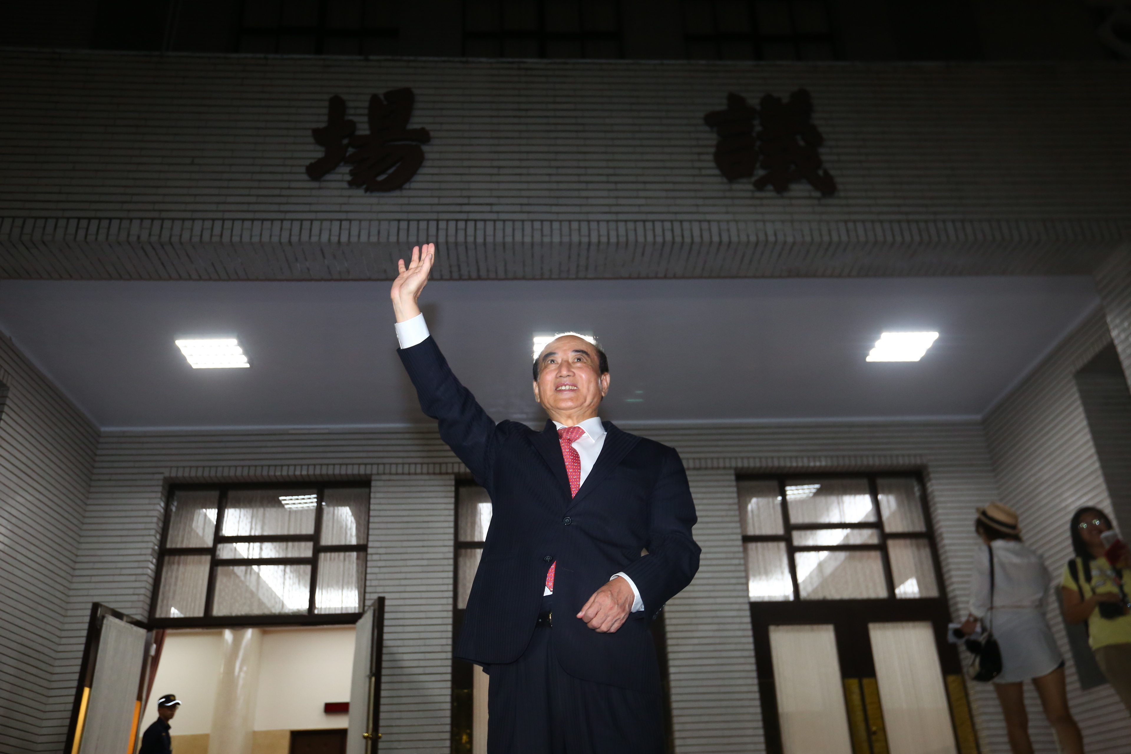 立法院前院長、國民黨立委王金平今發表演說，告別44年的立院生涯。