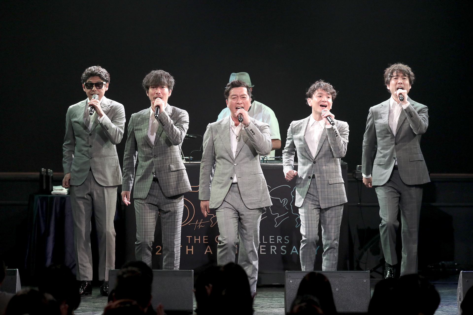 日本美聲團體聖堂教父慶祝出道25年在台舉辦演唱會。（雅慕斯娛樂提供）