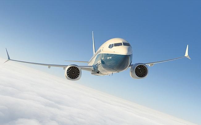 波音737 MAX的機械和設計缺陷是造成印尼獅航空難的主因。圖為737 MAX機型示意圖,非事故班機。(翻攝自boeing.com)