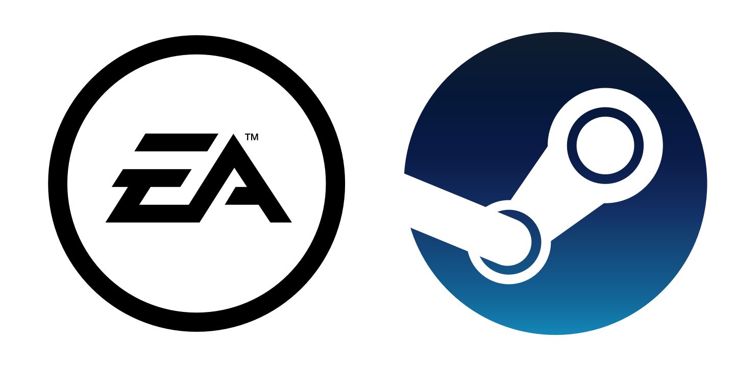 遊戲大廠EA在社群上PO文，似乎暗示將與Steam平台合作。（合成圖，素材來源：wikimedia）