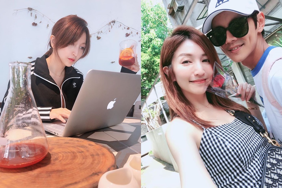 迎來結婚8週年之際，阿翔的老婆Grace突在臉書上發文。（翻攝自Out Of Control媽咪Grace臉書）