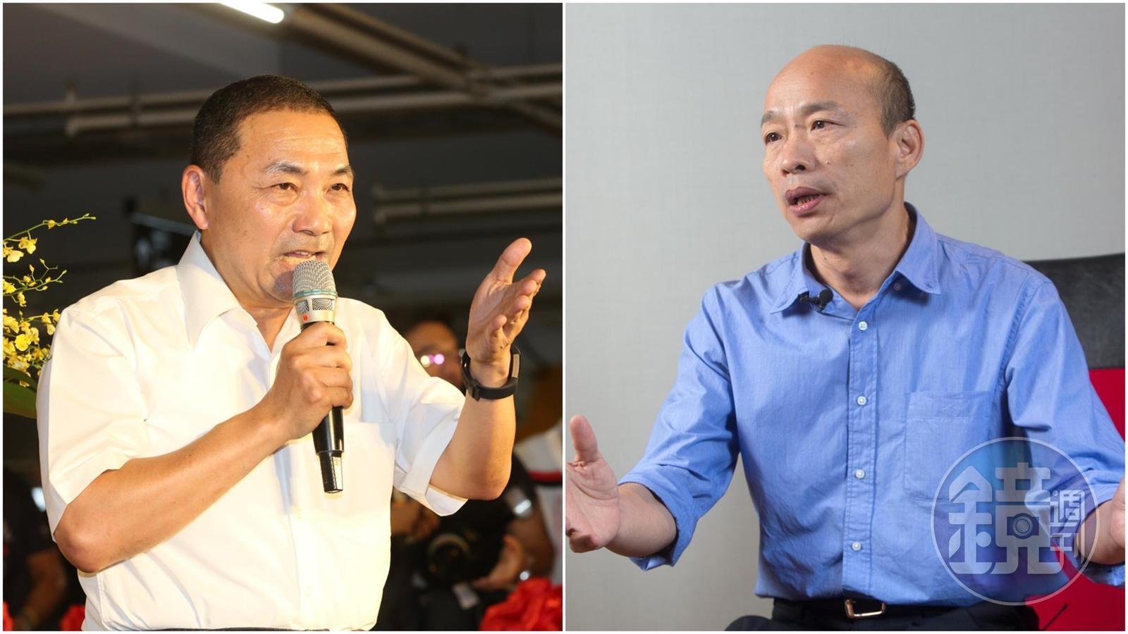 對於韓國瑜的說法，侯友宜則是舉例過往經驗，認為「不能以貌取人」。