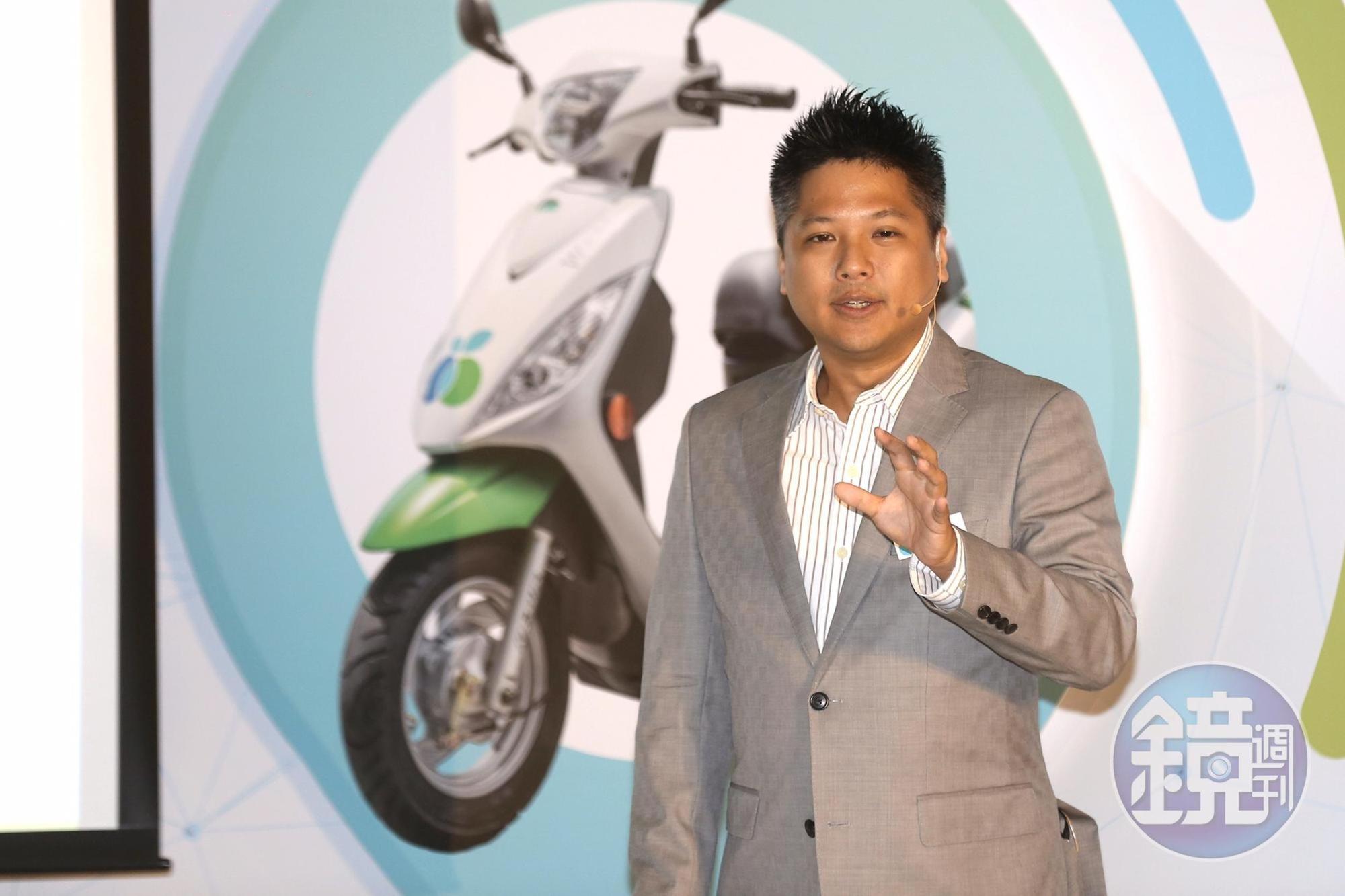 WeMo Scooter創辦人暨執行長吳昕霈霸氣喊出,明年服務車輛將突破1萬台。