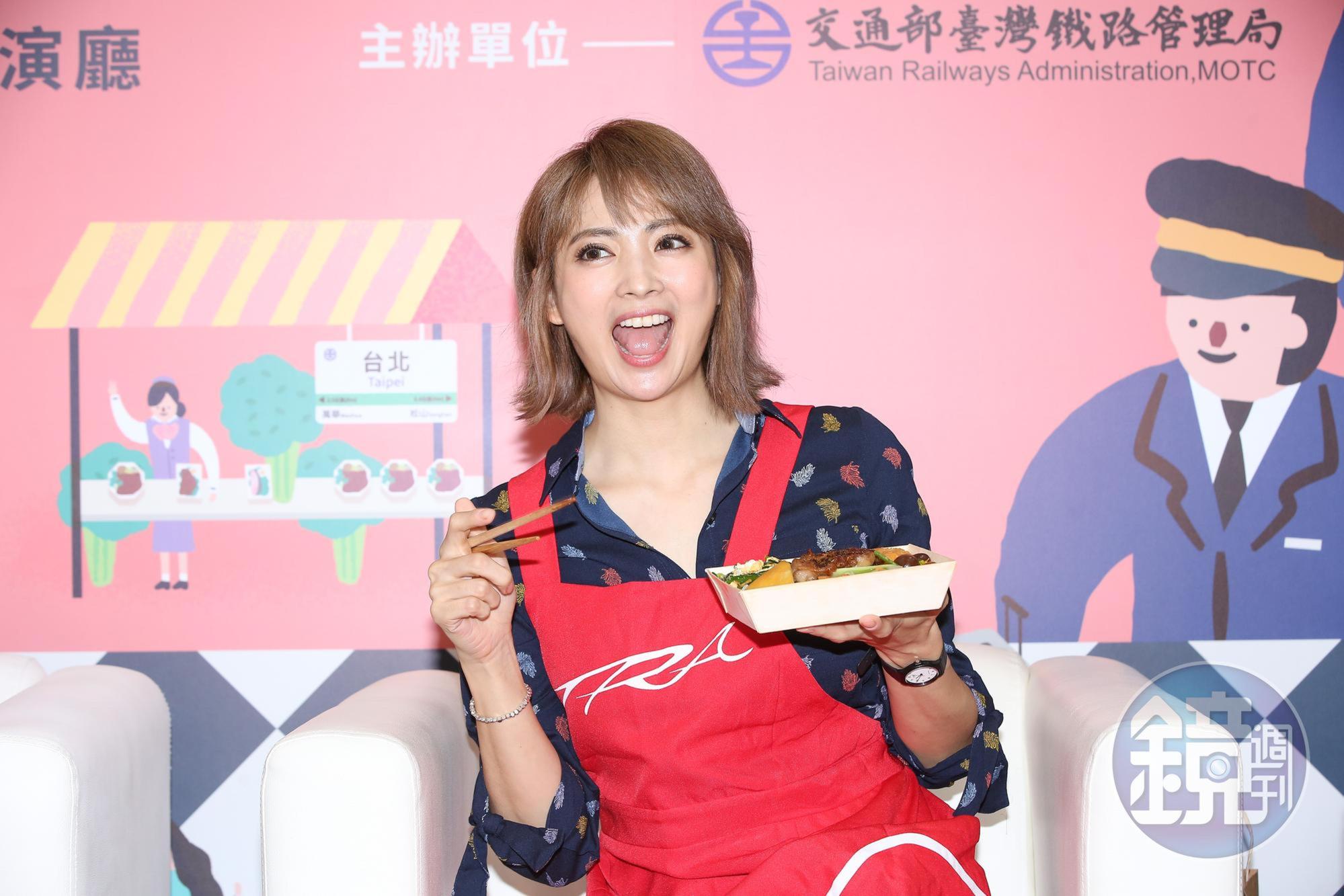 阿喜自曝為歷任男友準備的愛心便當來自便利商店購買。