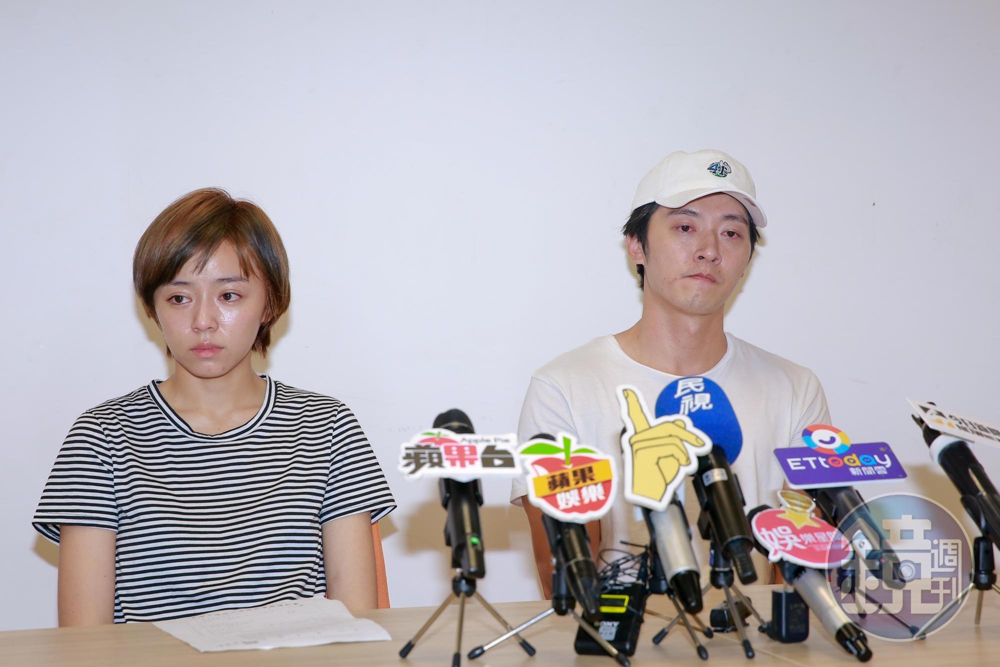 本月初馬俊麟自己在荒腔走板的記者會上,邊哭邊認了不倫王瞳。
