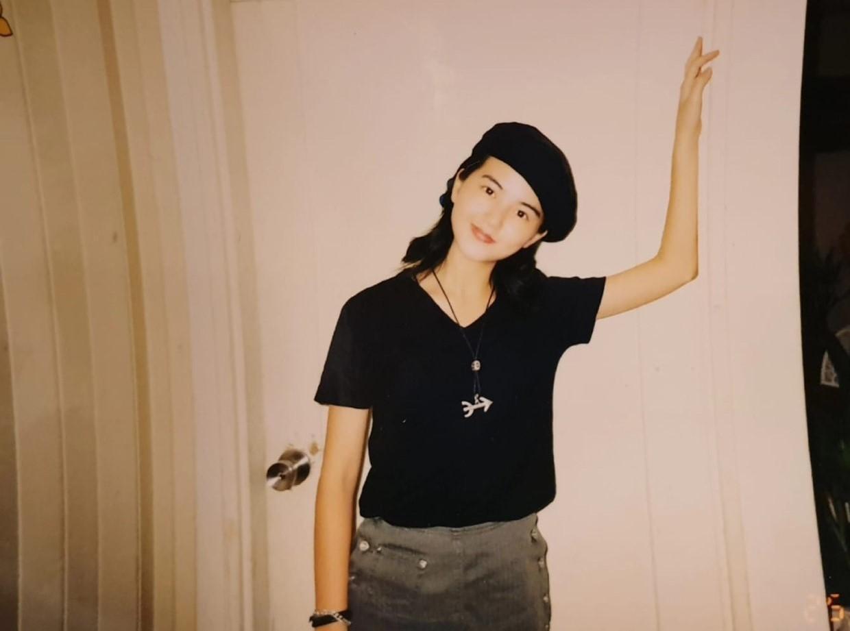 1995年，簡沛恩在錢櫃雜誌當服裝編輯，那是她人生第一份工作。（簡沛恩提供）