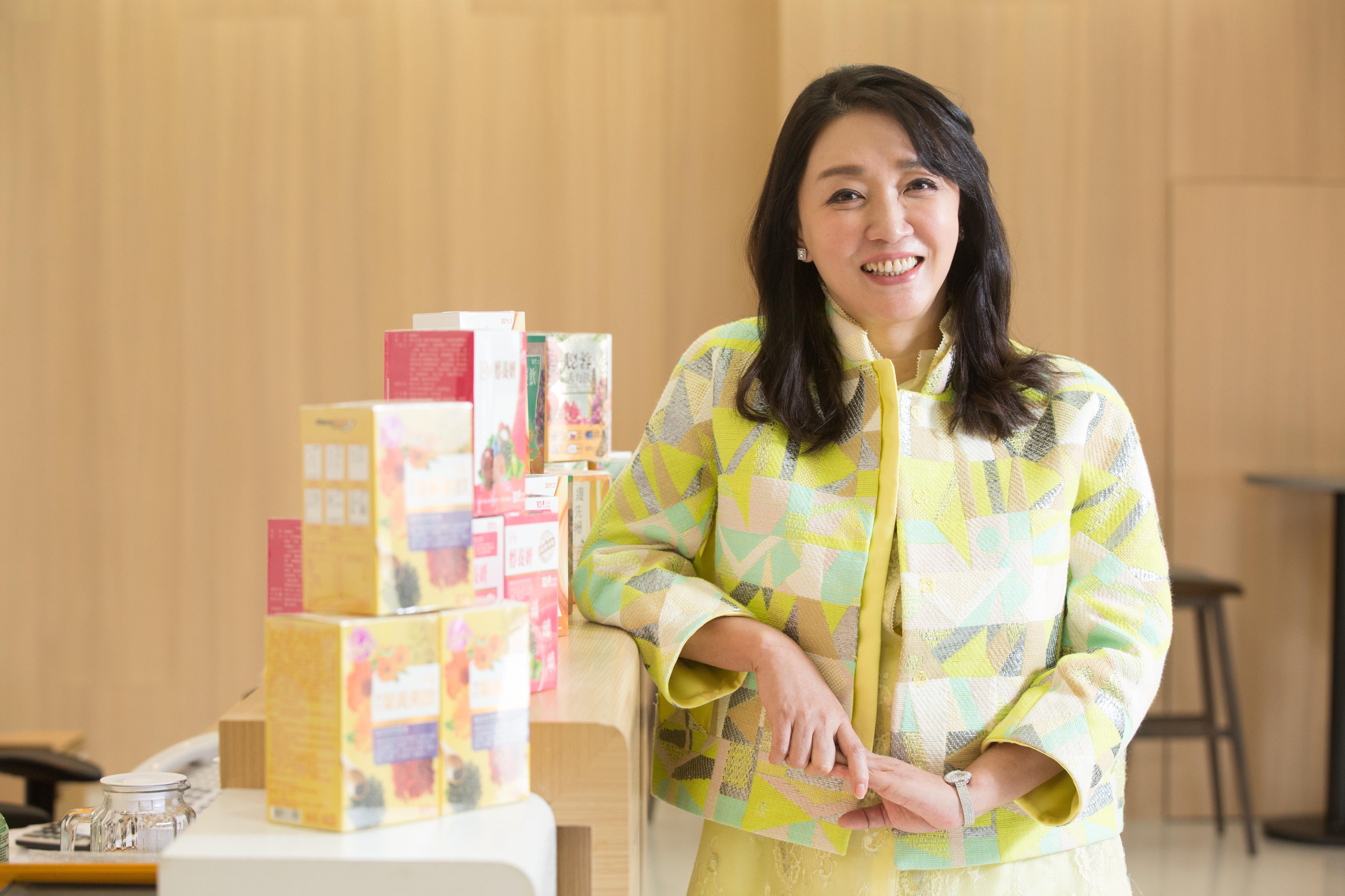 翔宇生醫今（30）日宣布申請上櫃，圖為翔宇生醫總經理張麗綺。