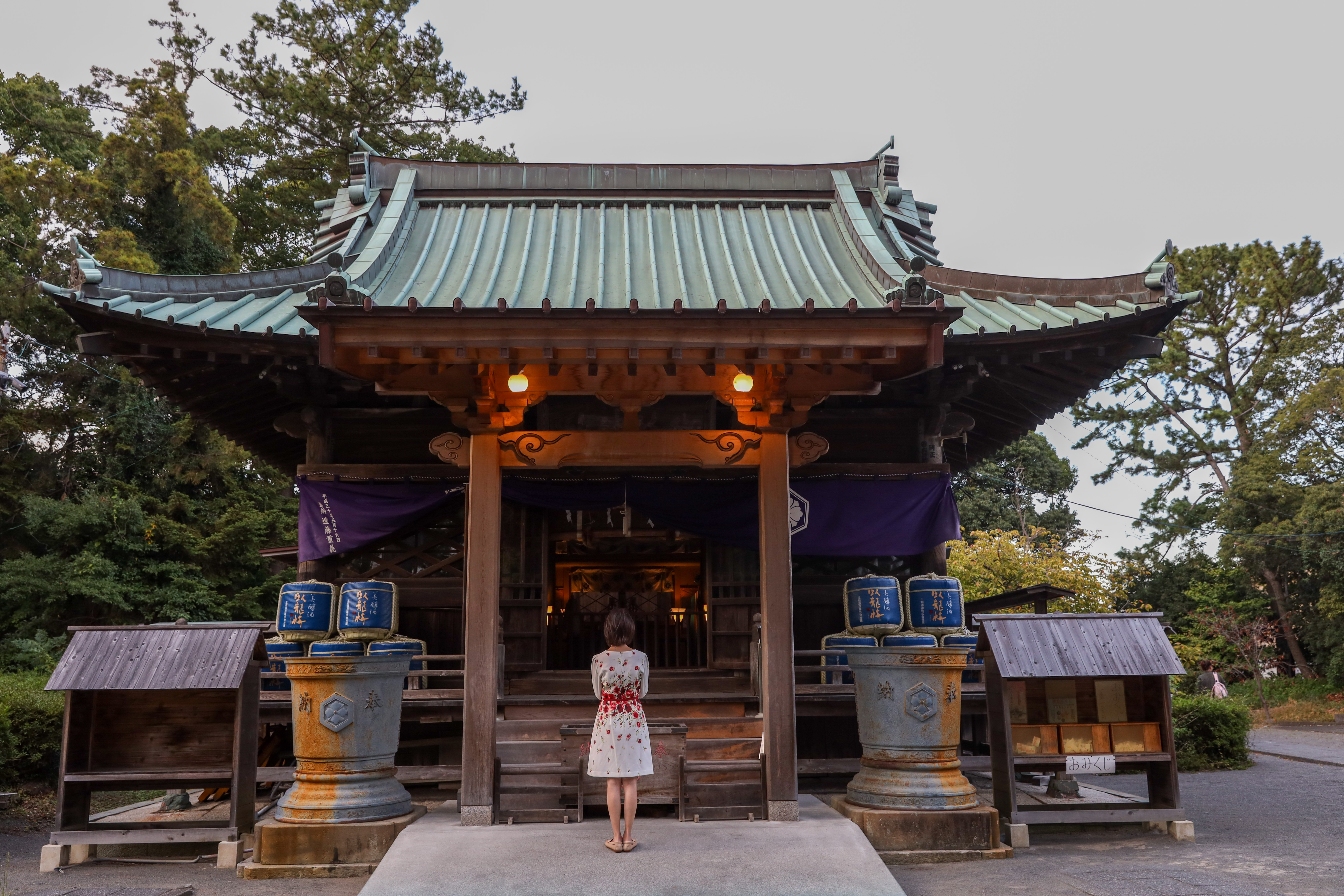 「御穗神社」供奉的三穗津媛命是女性守護神，羽衣御守的功能是「才色兼備」。