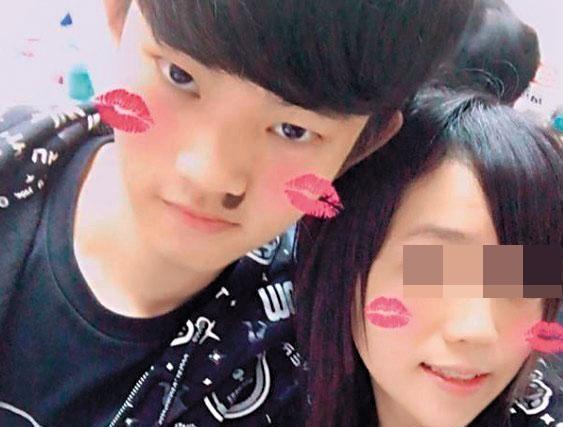 陳同佳（左）對自己的女友痛下毒手又裝箱棄屍。（翻攝自臉書）