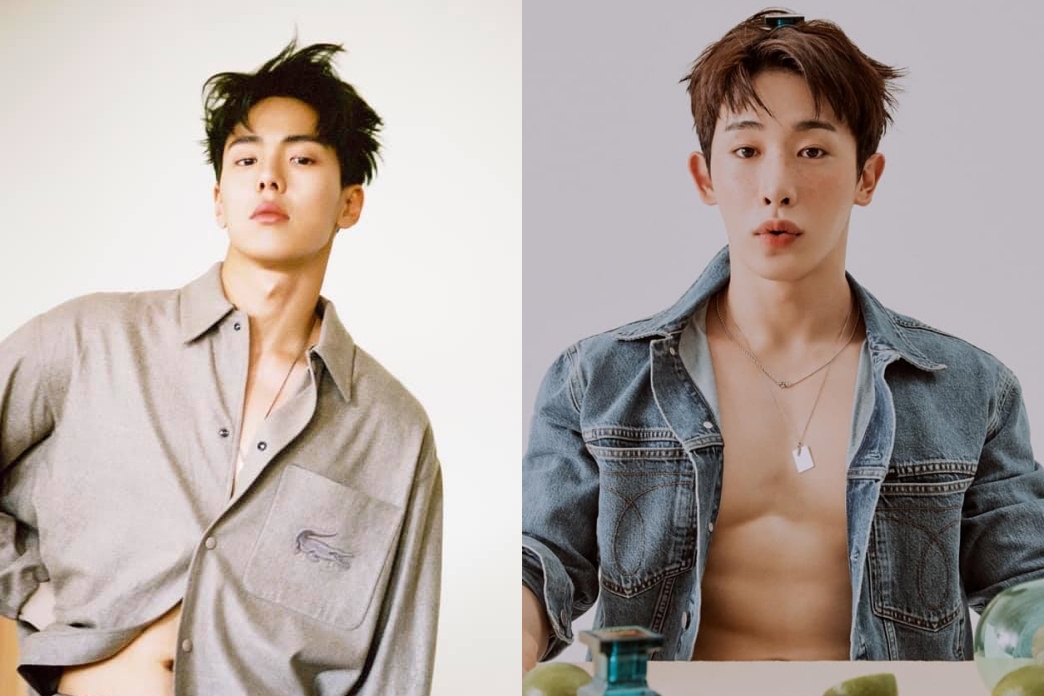 Monster X隊長Shownu（左）與元虎爆出醜聞，粉絲期待Starship娛樂積極處理。（翻攝自Monsta X臉書）