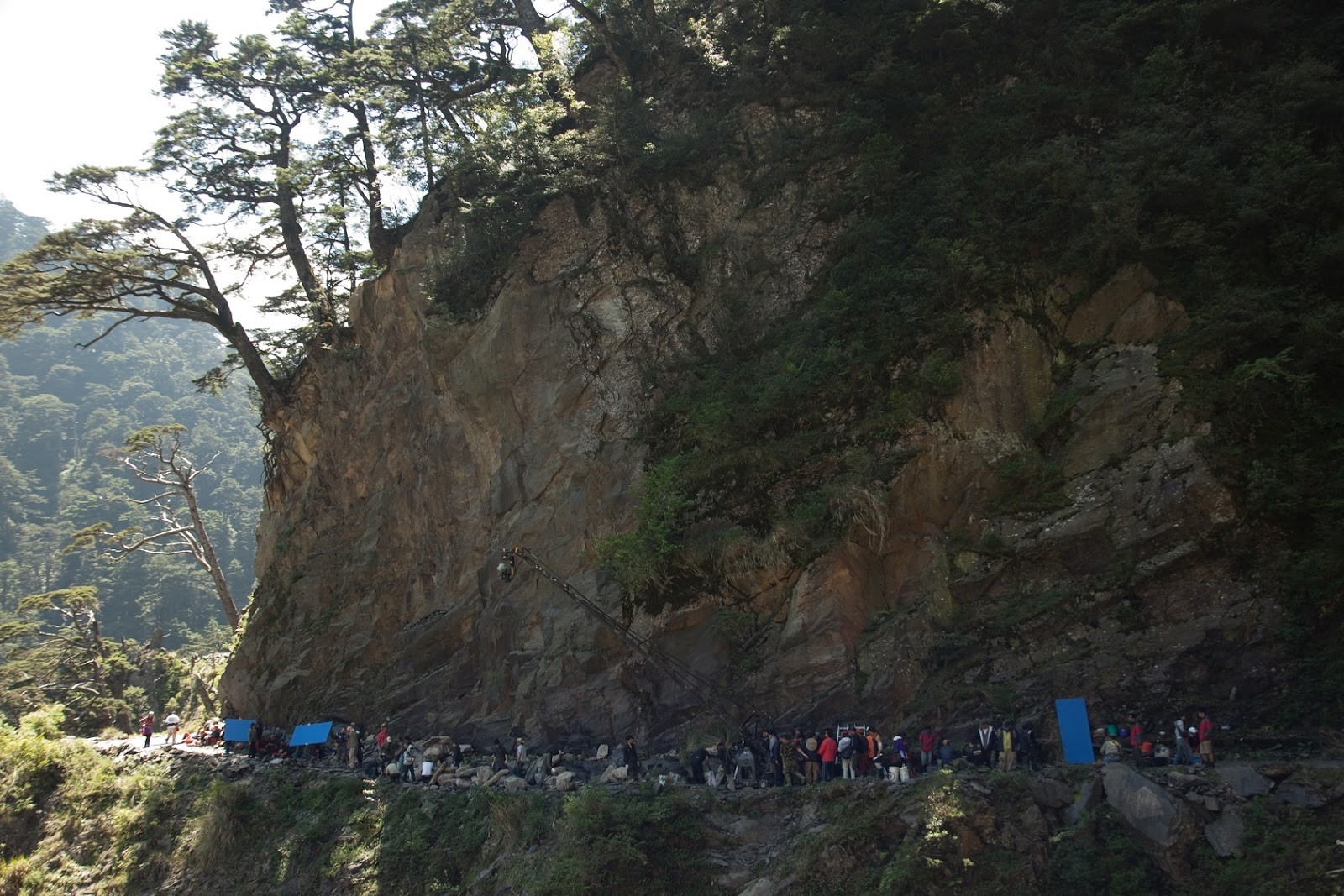《賽德克．巴萊》深入台灣深山林內取景。（果子電影提供）