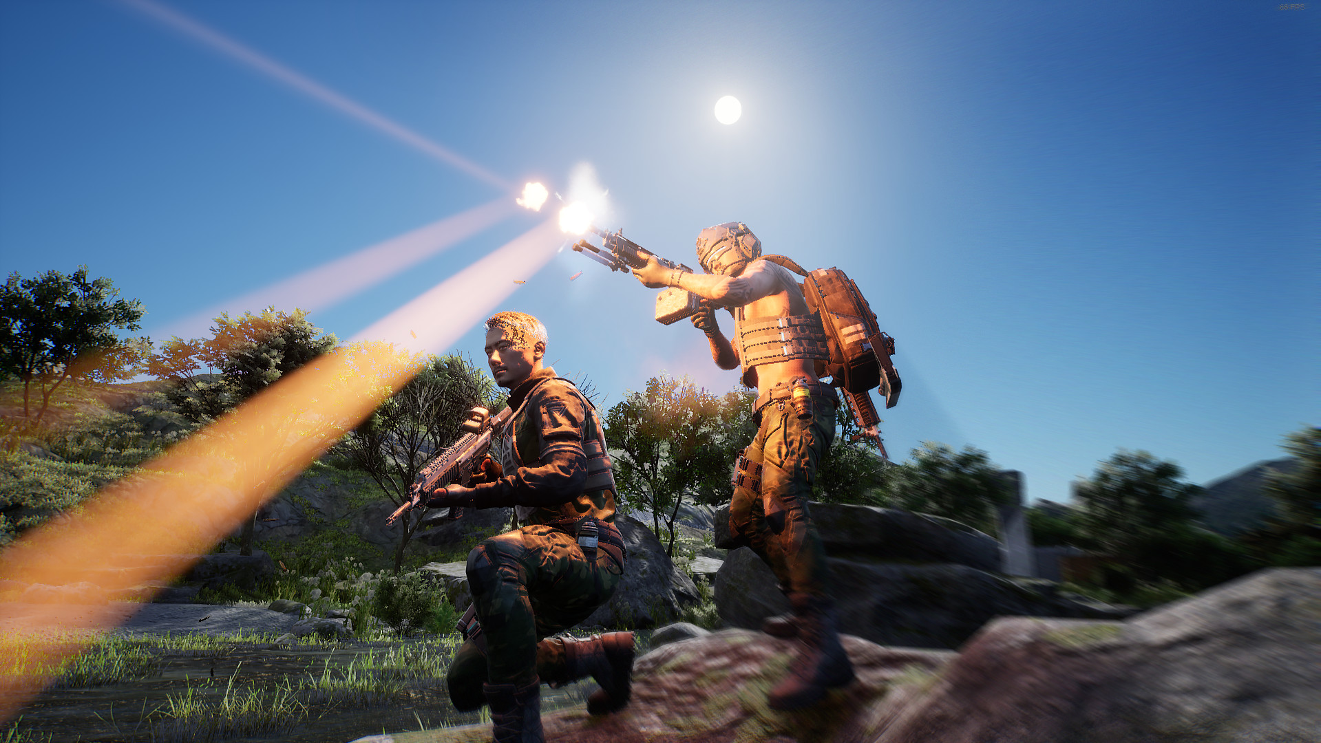 《CODE2040》是台灣首款自製研發的大逃殺類型射擊遊戲。（翻攝自Steam）