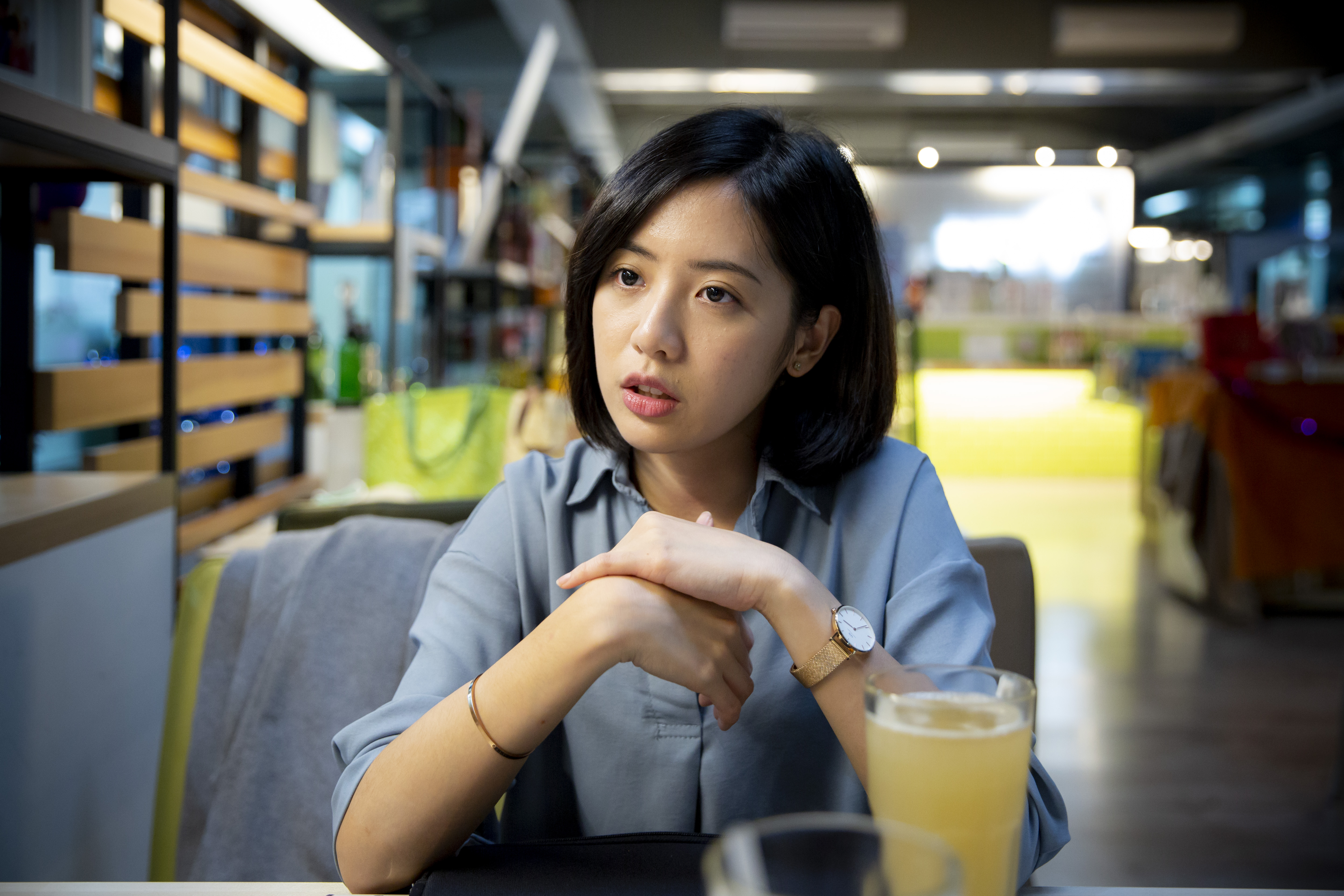 黃瀞瑩傳出遭市府顧問劉嘉仁言語騷擾，不過當事人否認性騷擾。