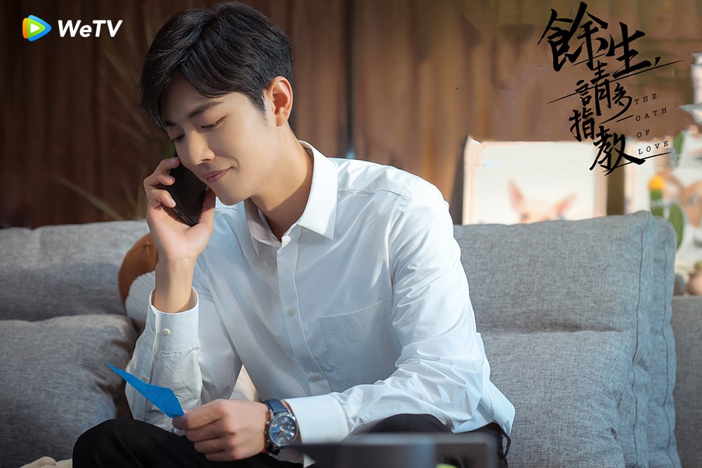 肖戰演出《餘生，請多指教》，在劇中飾演一位醫師。（WeTV提供）