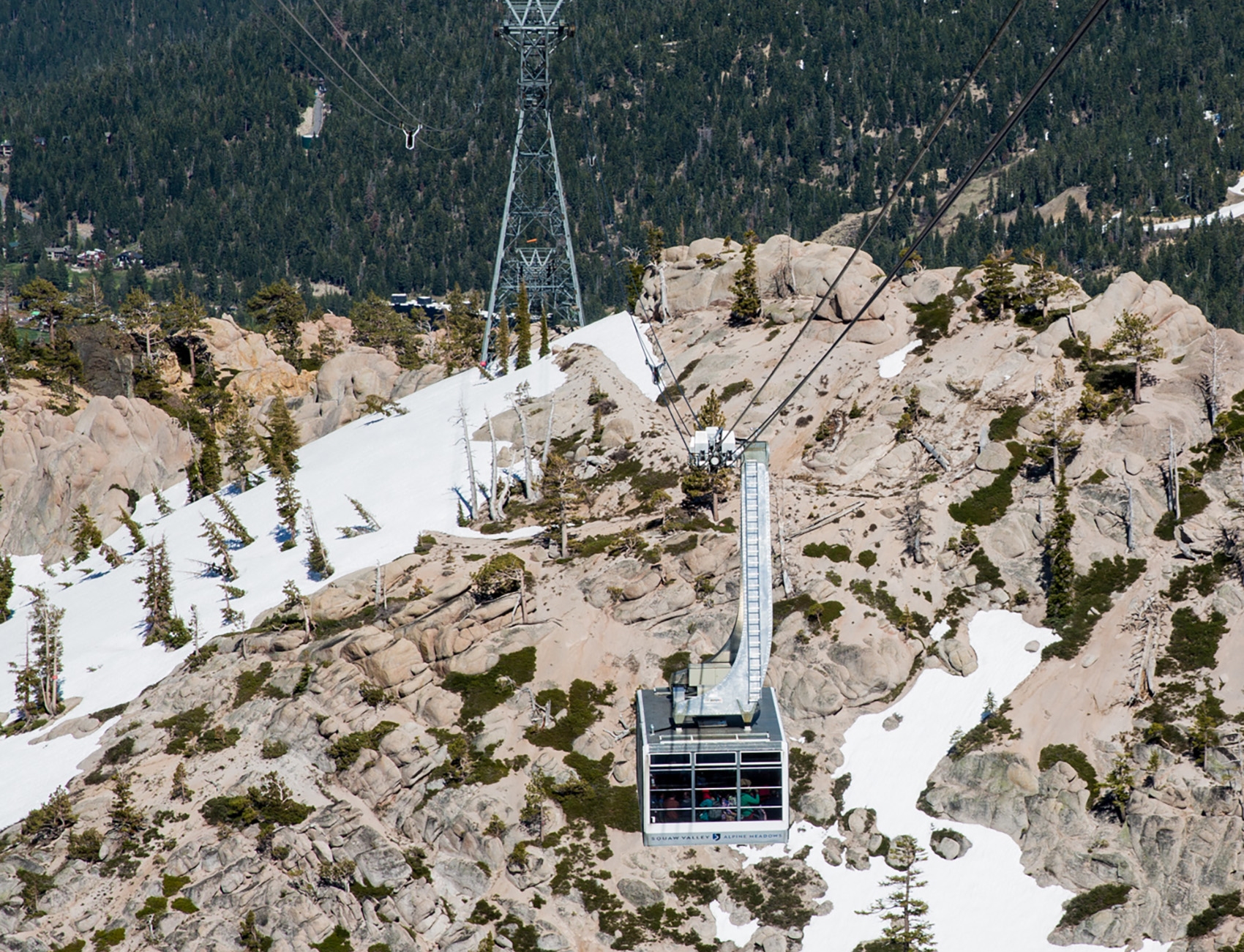Squaw Valley是美國著名的滑雪勝地之一。