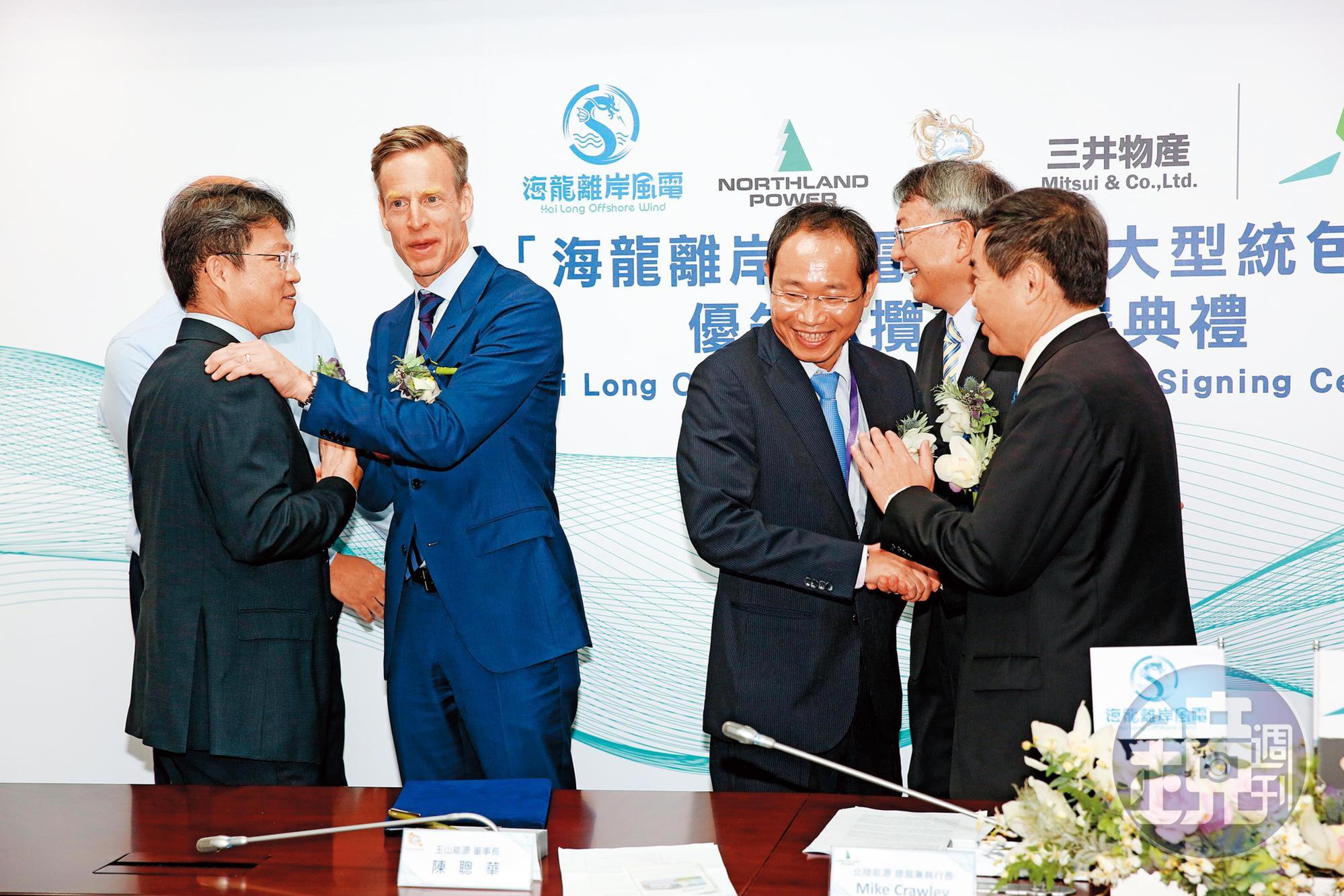 台船與比利時公司合資的台船環海風電工程,近日簽訂台灣首宗大型統包工程計畫優先承攬商合約。