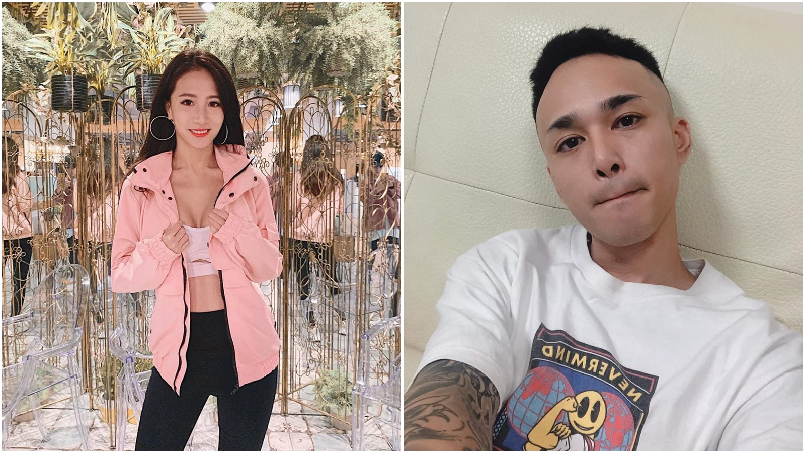 胡睿兒一早在臉書po文護妻，認為林采緹唯一做錯的事就是嫁給自己。（翻攝自胡睿兒臉書）