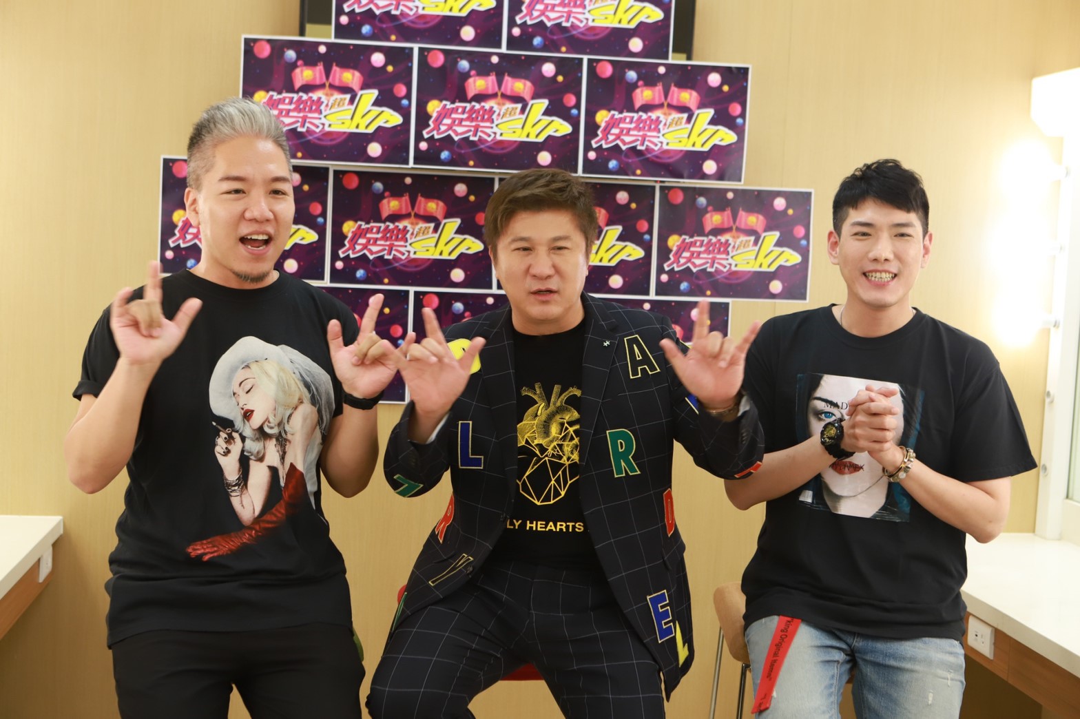  《娛樂超skr》綜藝天王胡瓜首次回應被網友說他跟五月天阿信長得很像！（民視提供）