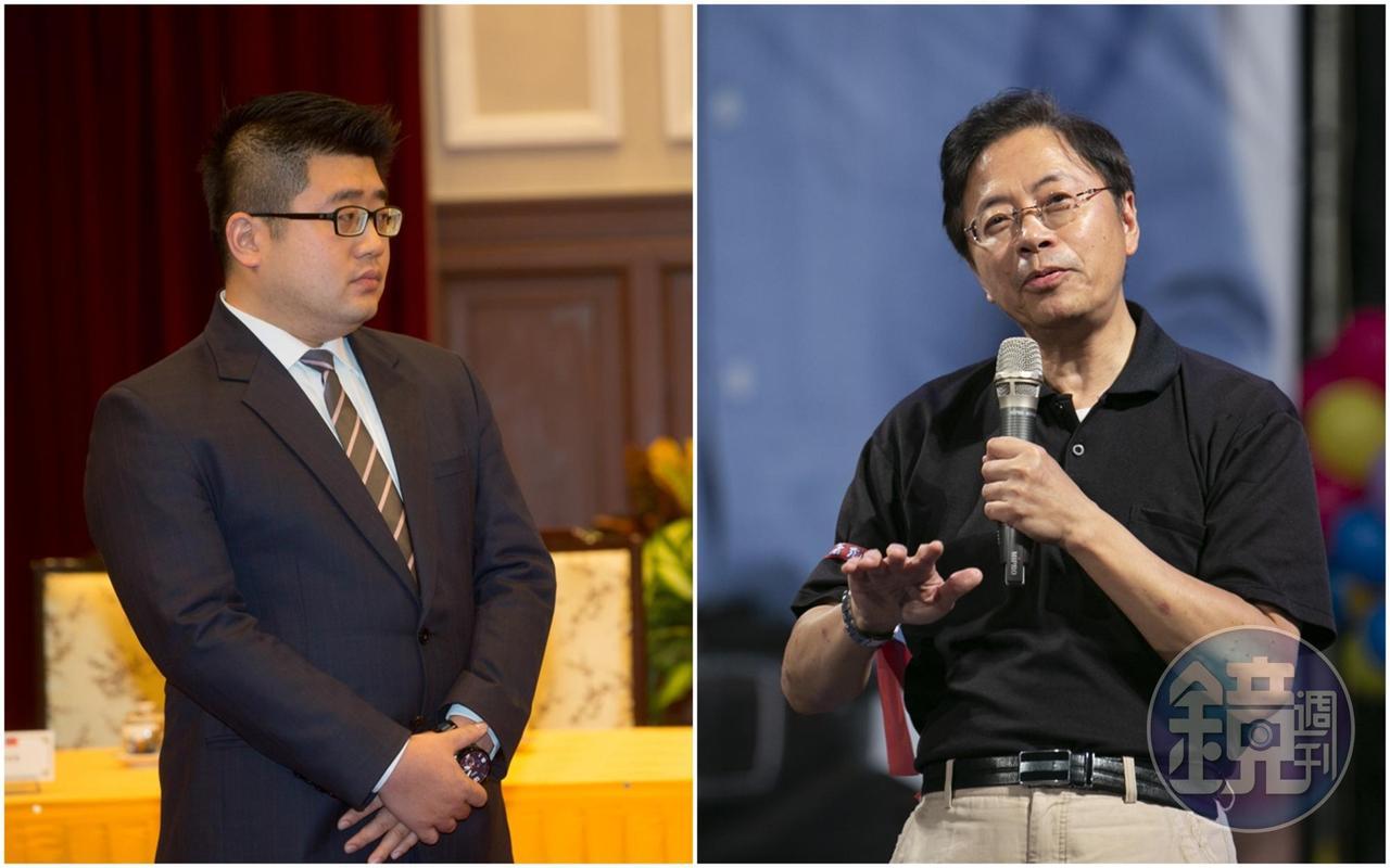 林鶴明(左)今日於臉書po文,痛批日前張善政(右)接受《中評社》專訪「嚴重失言」,不知人間疾苦。(本刊資料照)