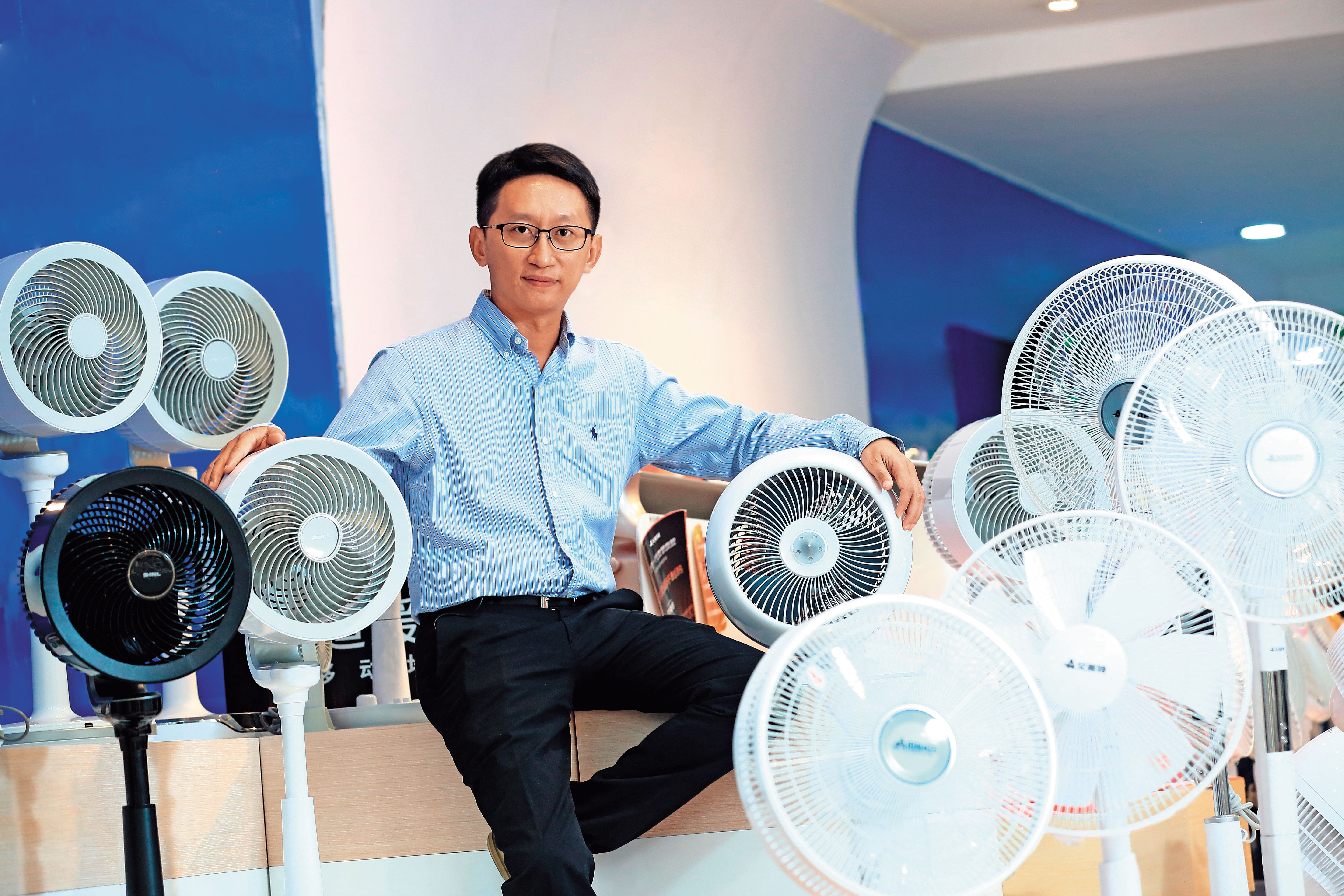 史瑞斌為艾美特創辦人史鴻堯長子，去年6月接班後，力拚今年全年轉虧為盈。