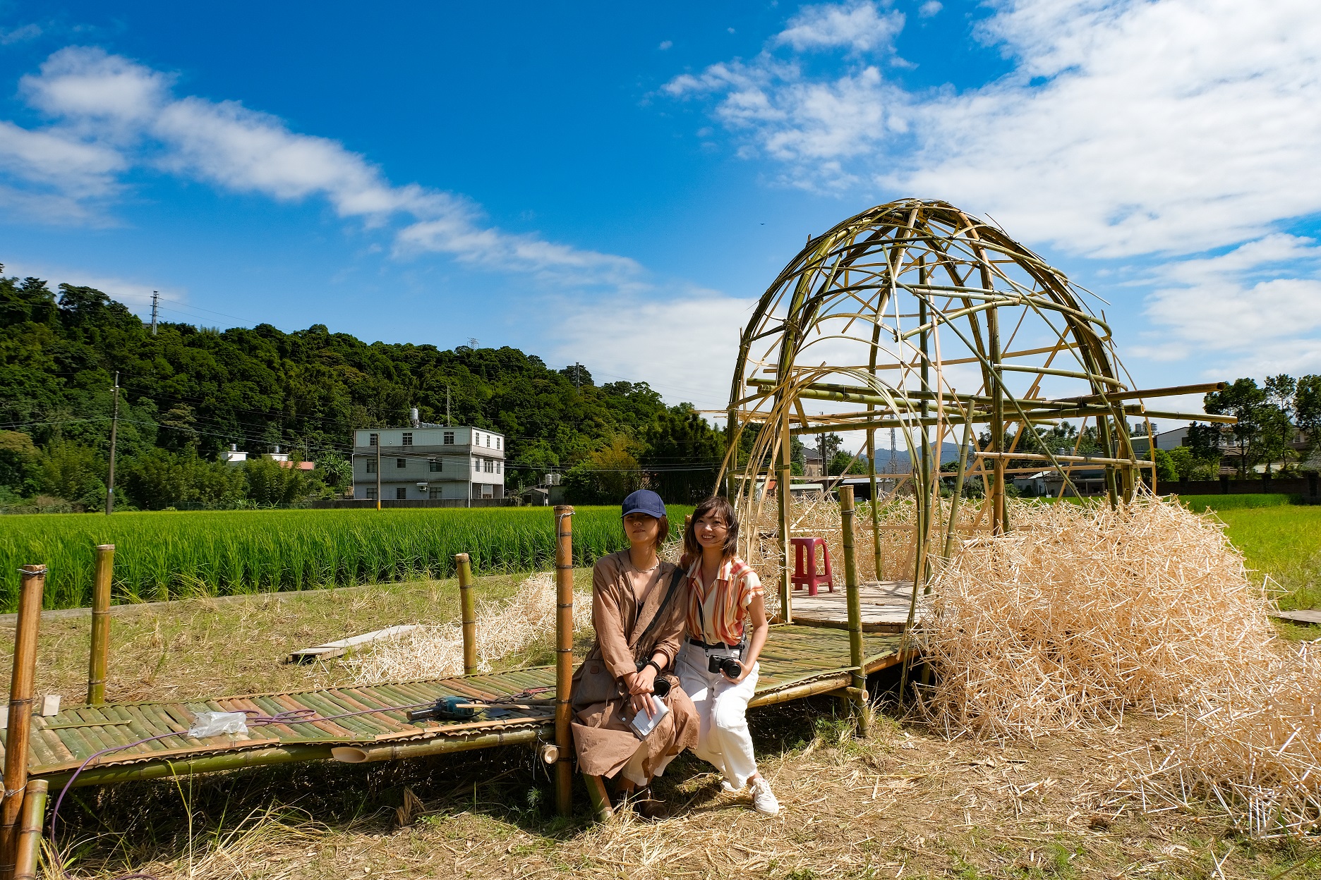 居民與遊客都可以製作的《與自然共生共有》。