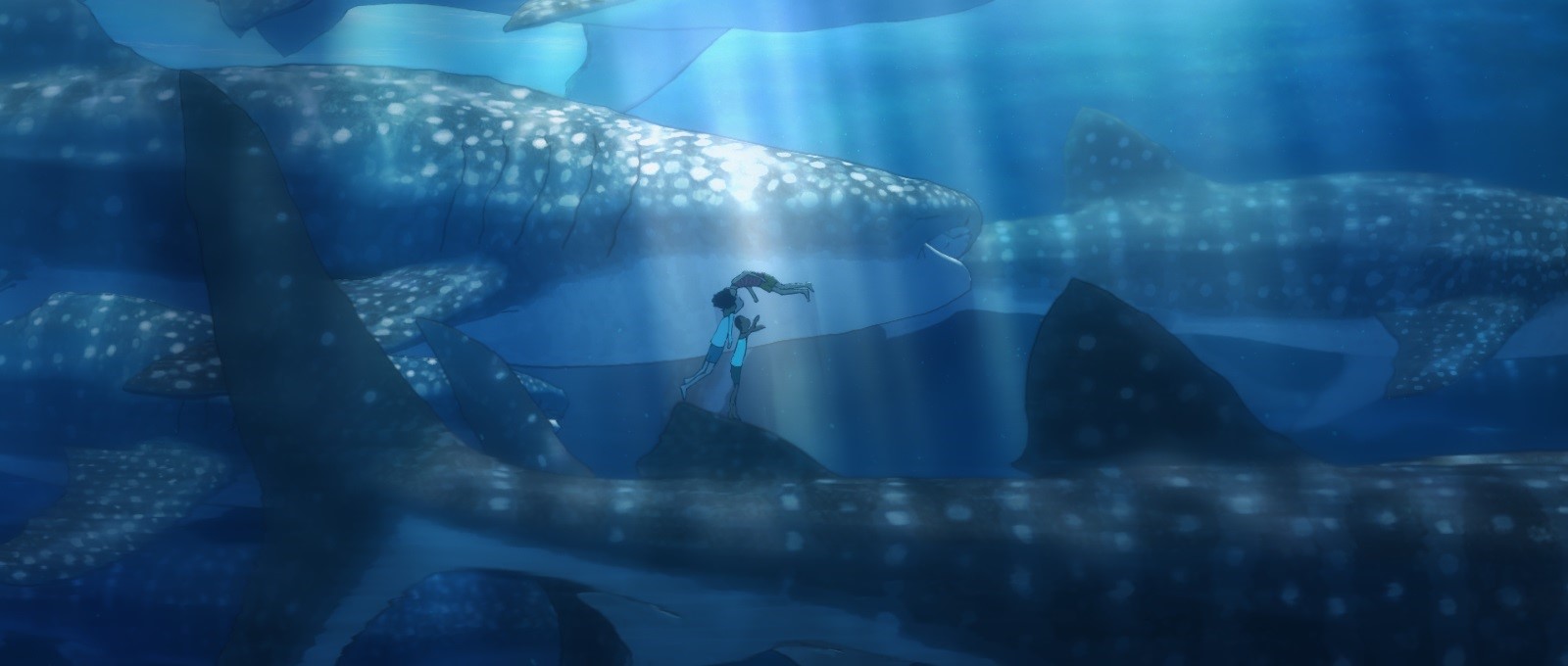 久石讓以簡約風格創造出充滿奇幻魅力的樂章，呼應片中呈現的磅礡海洋國度。（甲上娛樂提供）