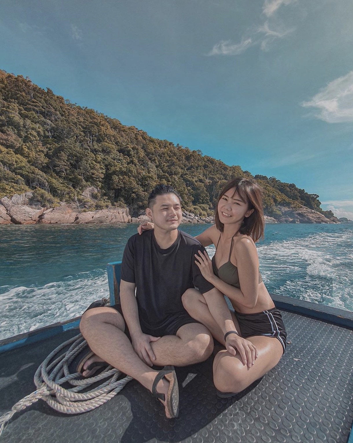 少琦與池煒城(Joshua)交往近一年，是彼此為未來另一半。（摘自少琦IG）