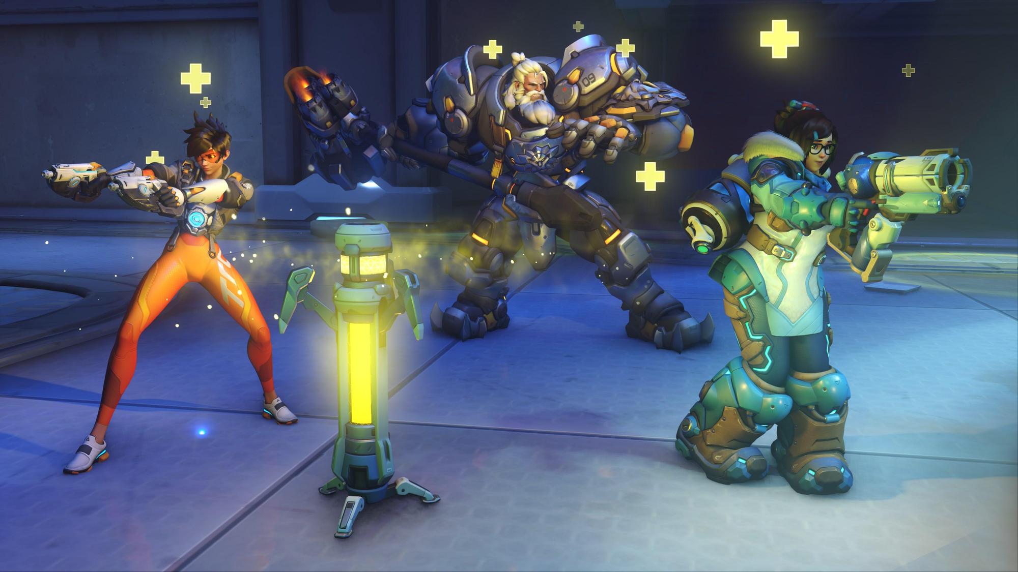 《鬥陣特攻2》正式在BlizzCon曝光，將主打PVE的劇情合作模式。（暴雪提供）