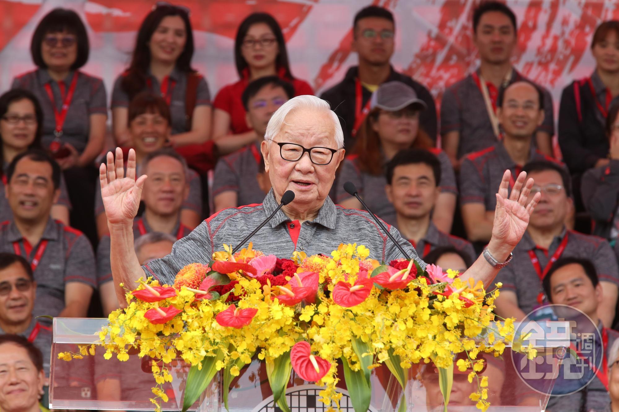 台積電創辦人張忠謀表示,台積電已經變成地緣策略家的必爭之地。