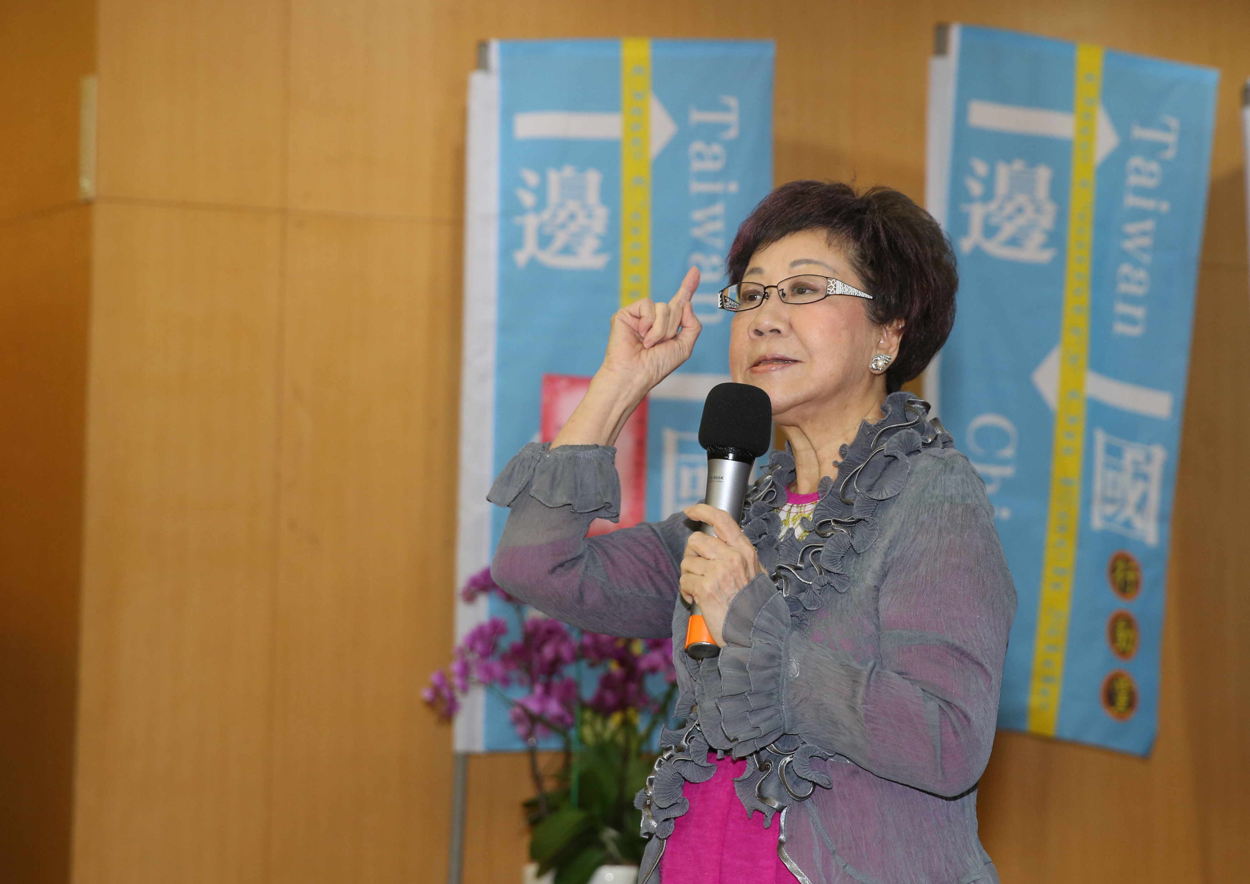 連署未達標，呂秀蓮宣布退出總統大選。