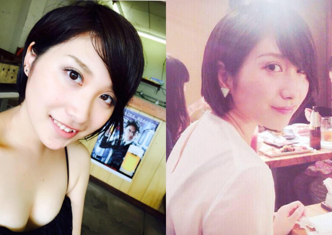 森河佳帆因上網販售未經審核的自拍A片遭到逮捕。（翻攝森河佳帆臉書）