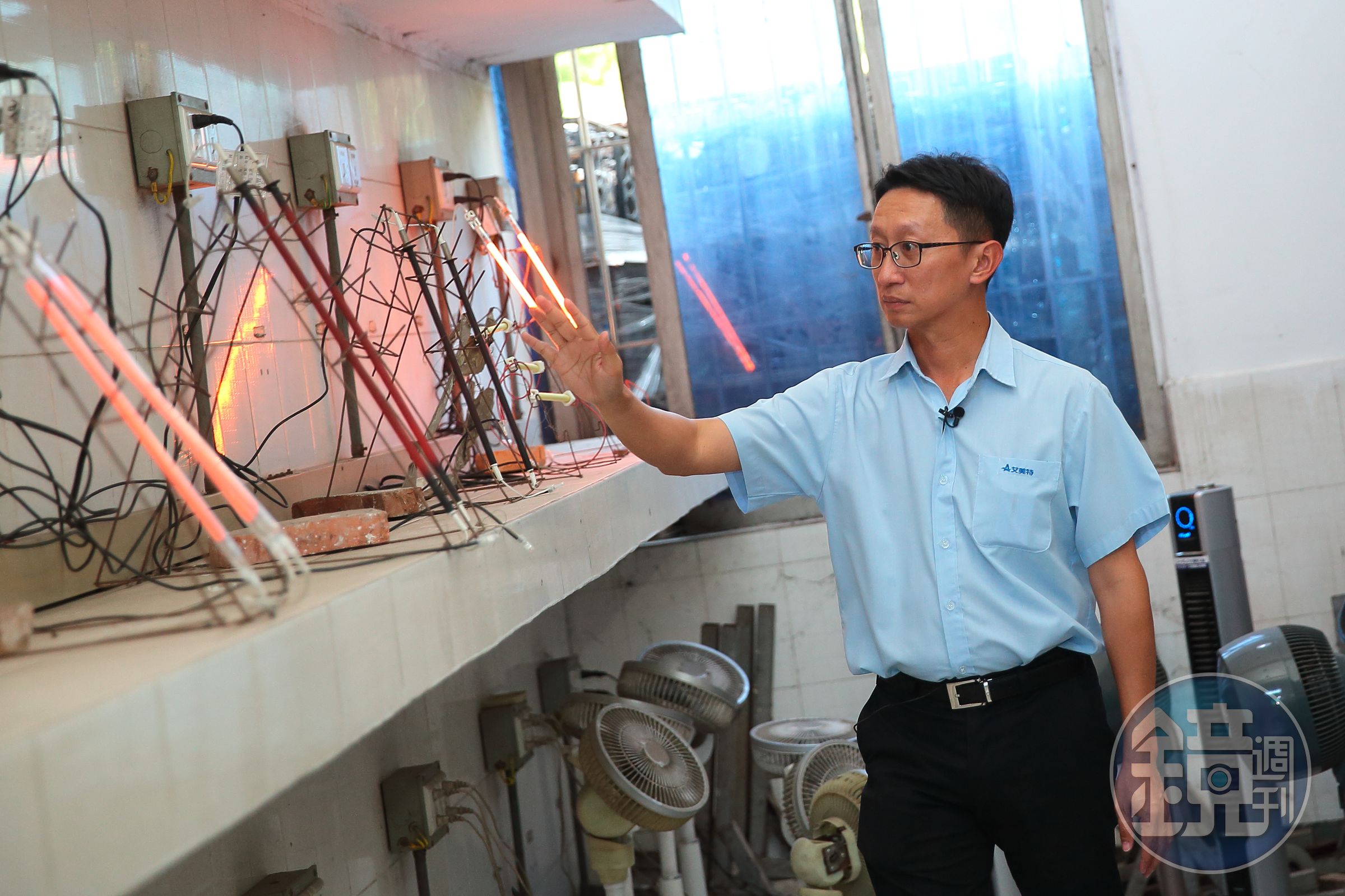 艾美特深圳總廠內設有365天不斷電的產品壽命實驗室，每年電費都超過百萬人民幣。