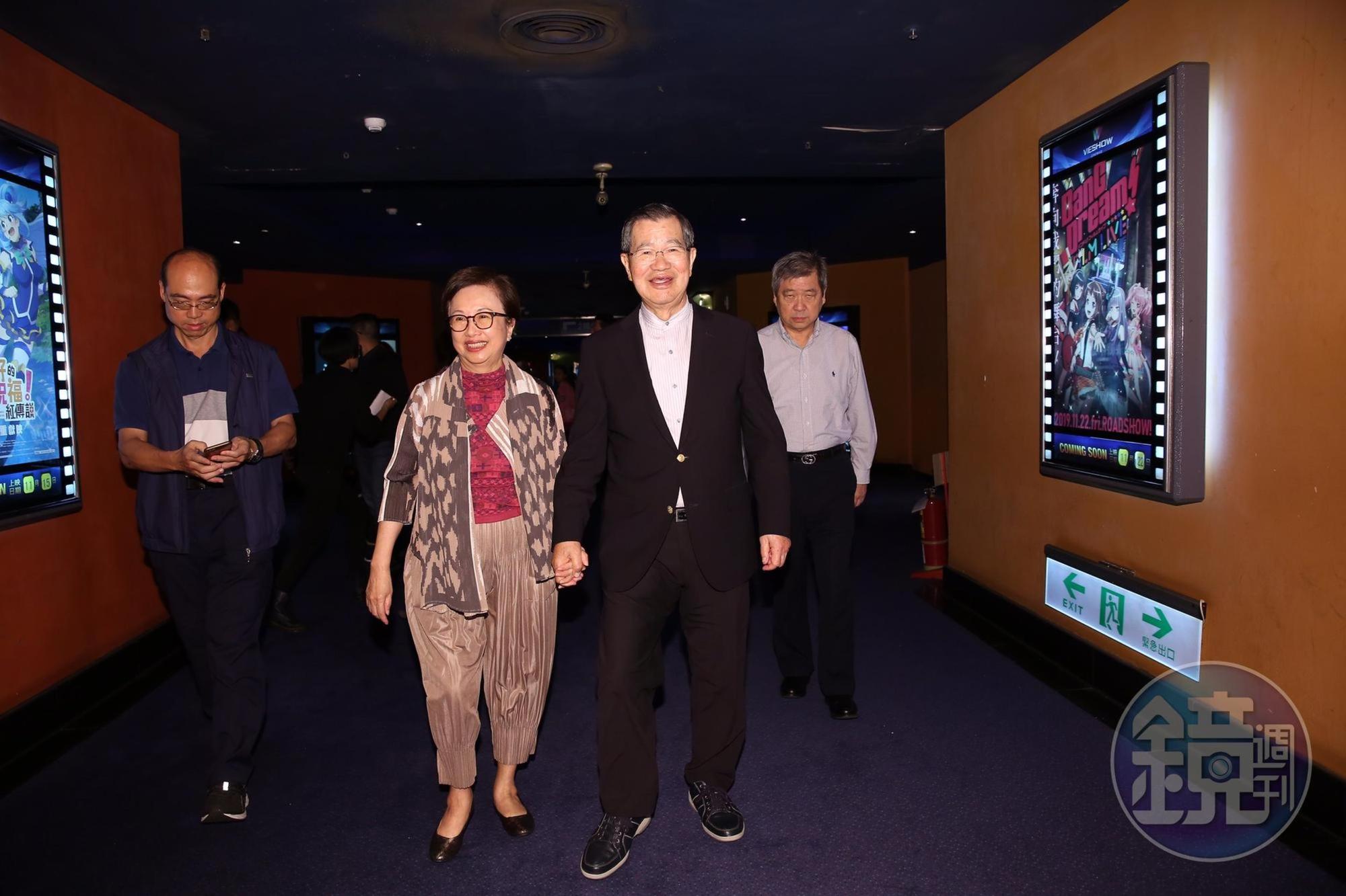 蕭萬長稱陳以文在劇中用行動來表現,「這就是天下父母心」。